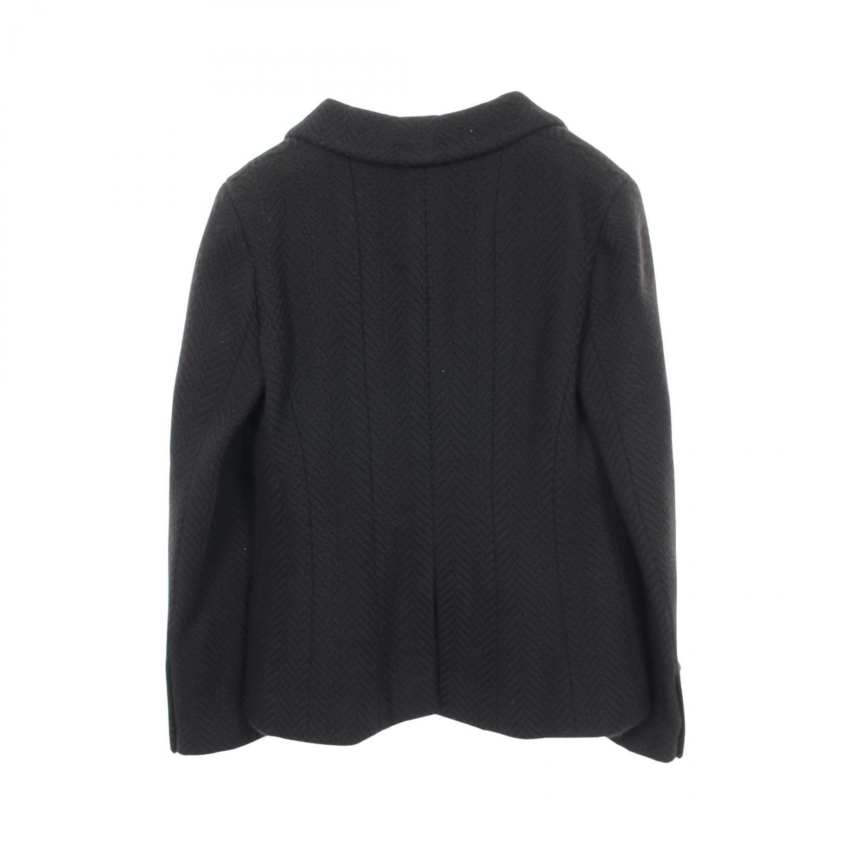 Chanel Chanel Chanel Wool Jacket Textile Outerwear P29503V19412 DUTY FREE for USA Size ONE SIZE - 2 Thumbnail