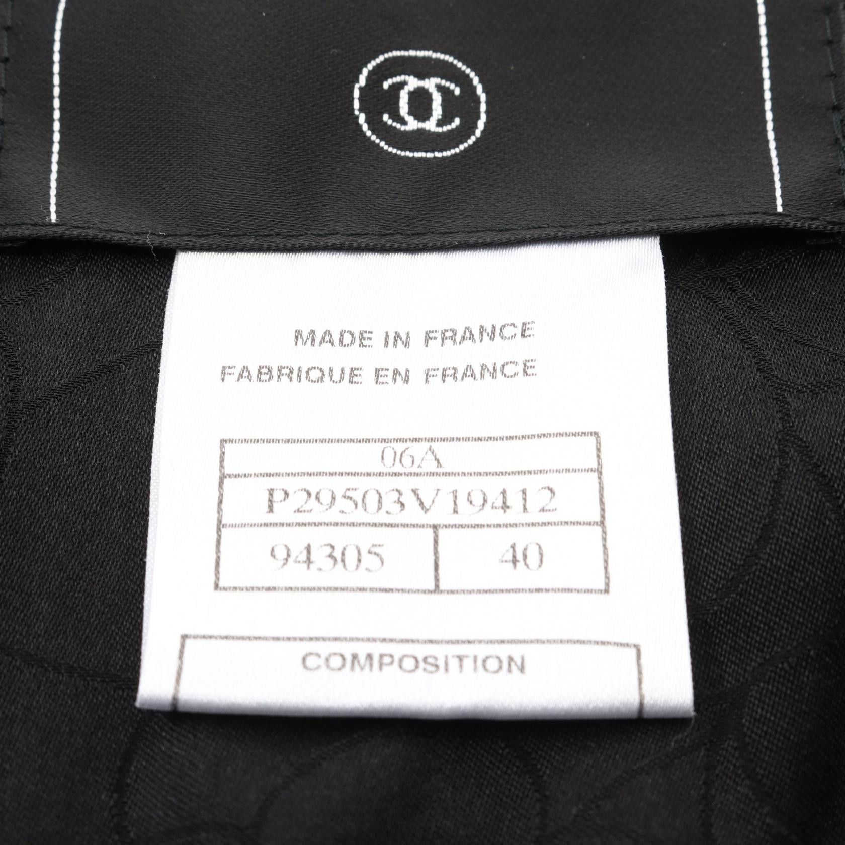 Chanel Chanel Chanel Wool Jacket Textile Outerwear P29503V19412 DUTY FREE for USA Size ONE SIZE - 5 Thumbnail