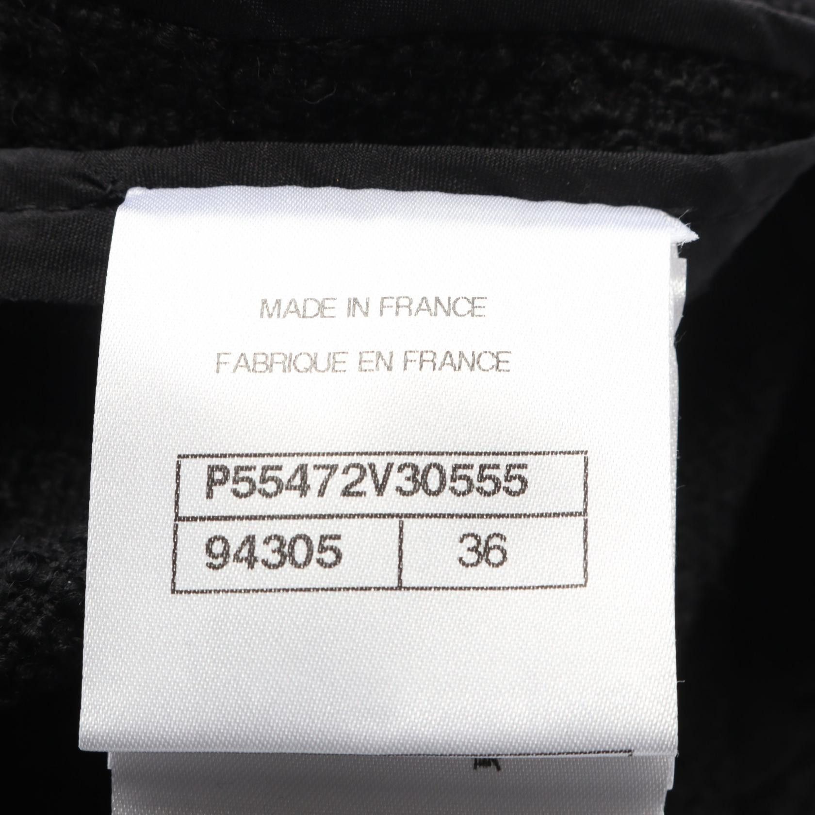 Chanel Chanel Chanel Wool Jacket Textile Outerwear P55472V30555 DUTY FREE for USA Size ONE SIZE - 6 Thumbnail