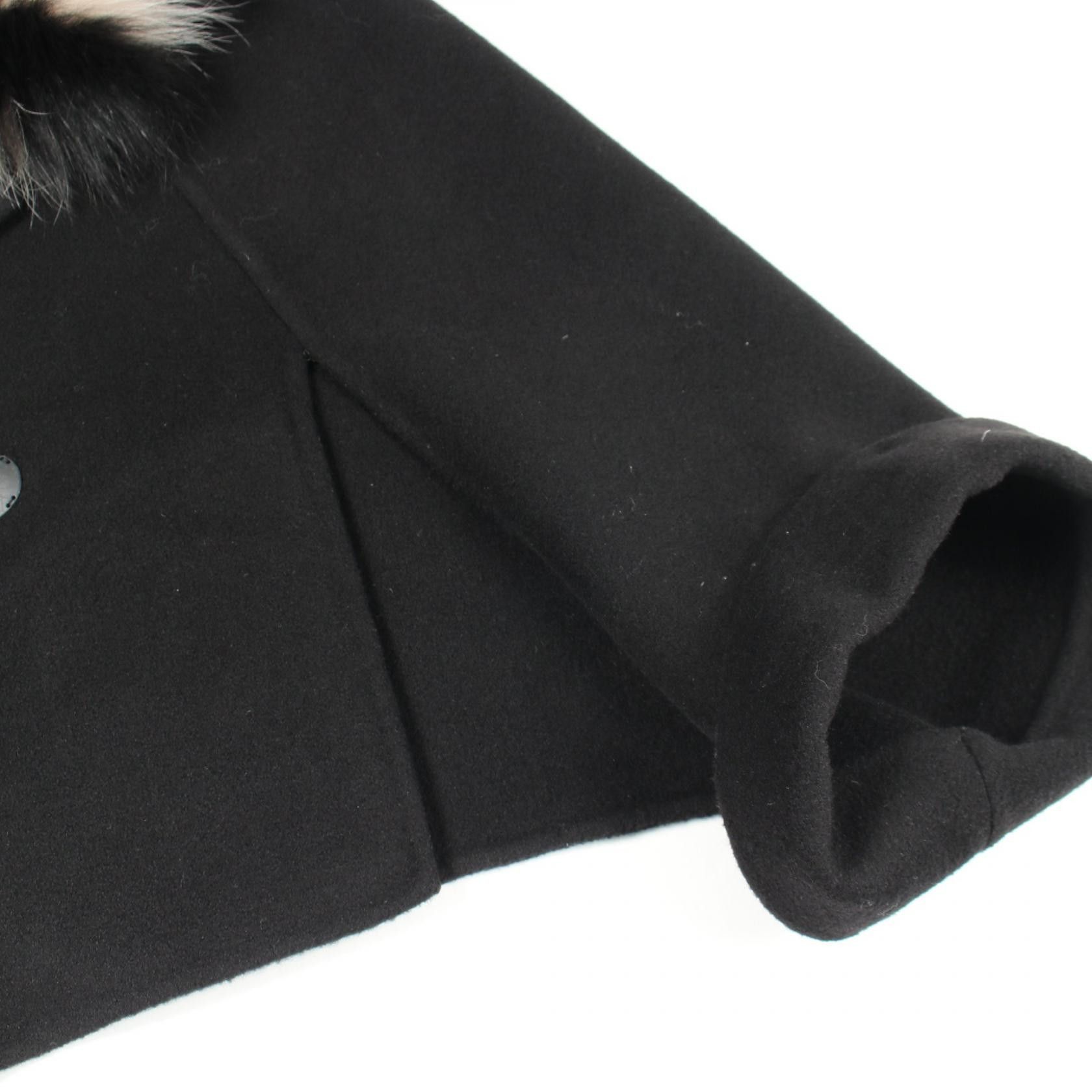 Fendi Fendi Fendi Cashmere Poncho Textile Outerwear DUTY FREE for USA Size ONE SIZE - 9 Thumbnail
