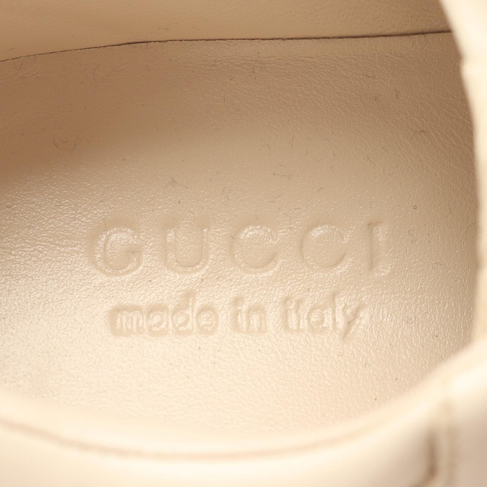 Gucci Gucci Gucci Vintage Logo Leather Sneakers Leather Shoes 500877 DUTY FREE for USA Size ONE SIZE - 5 Thumbnail