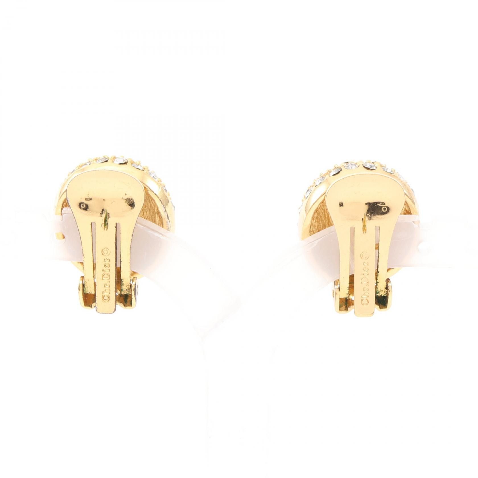 Dior Dior Christian Dior Pearl Crystal Earrings Metal Earrings DUTY FREE for USA Size ONE SIZE - 2 Thumbnail