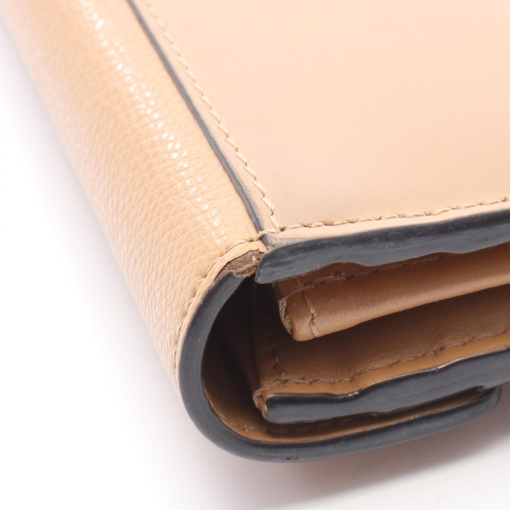 Fendi Fendi Fendi FF Diamond Leather Long Bifold Wallet Leather Long Wallet 8M0251ALWA DUTY FREE for USA Size ONE SIZE - 8 Thumbnail