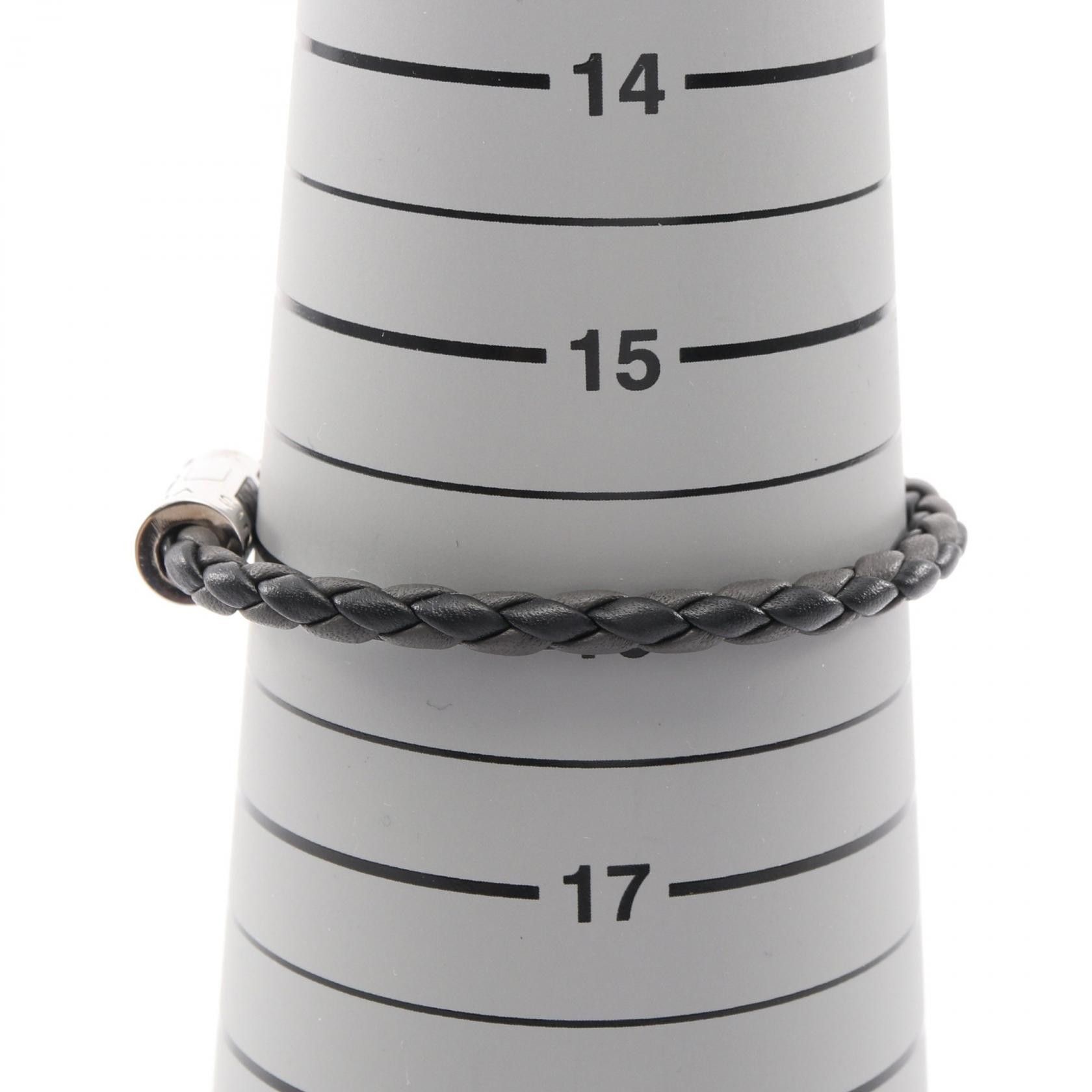 Louis Vuitton Louis Vuitton Louis Vuitton Bracele Braid It Monogram Eclipse Stainless Steel PVC Bracelet Textile Bracelet M6588D DUTY FREE for USA Size ONE SIZE - 6 Thumbnail