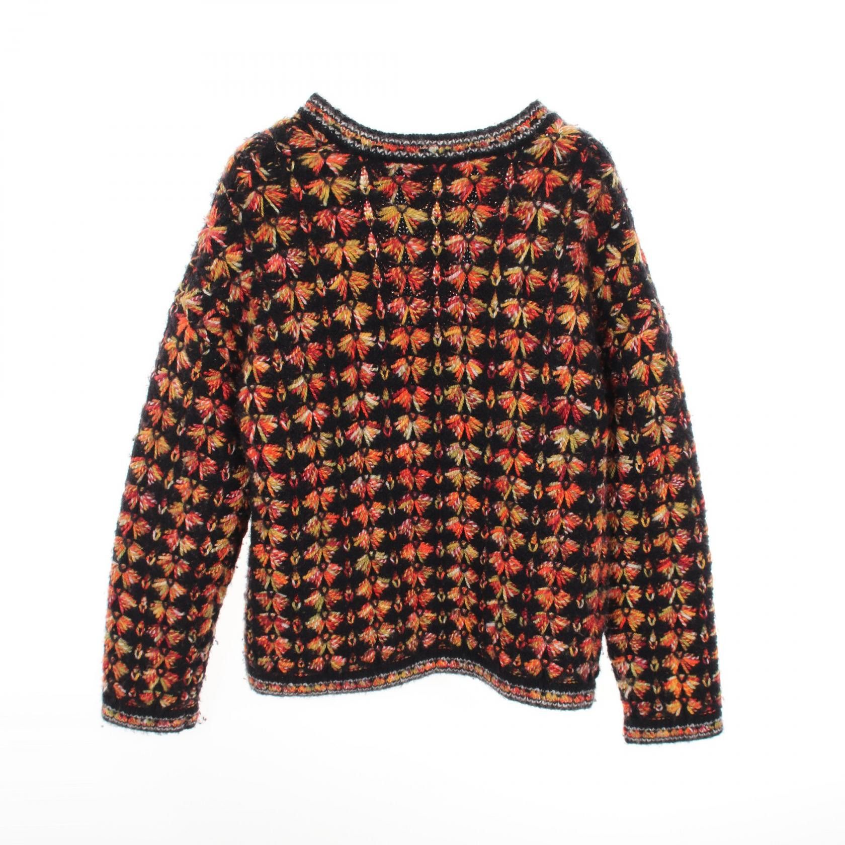 Chanel Chanel Chanel Coco Mark Cardigan Textile Tops P75411K10792 DUTY FREE for USA Size ONE SIZE - 2 Thumbnail