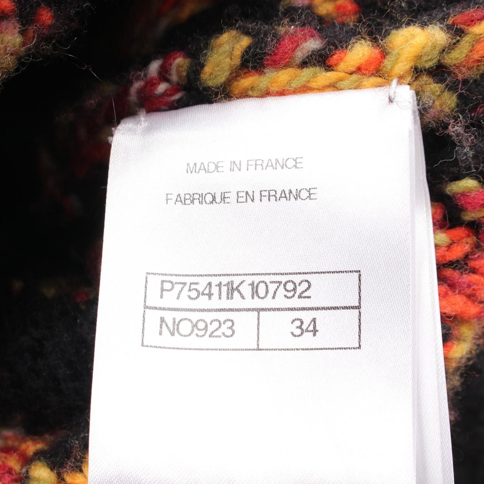 Chanel Chanel Chanel Coco Mark Cardigan Textile Tops P75411K10792 DUTY FREE for USA Size ONE SIZE - 5 Thumbnail