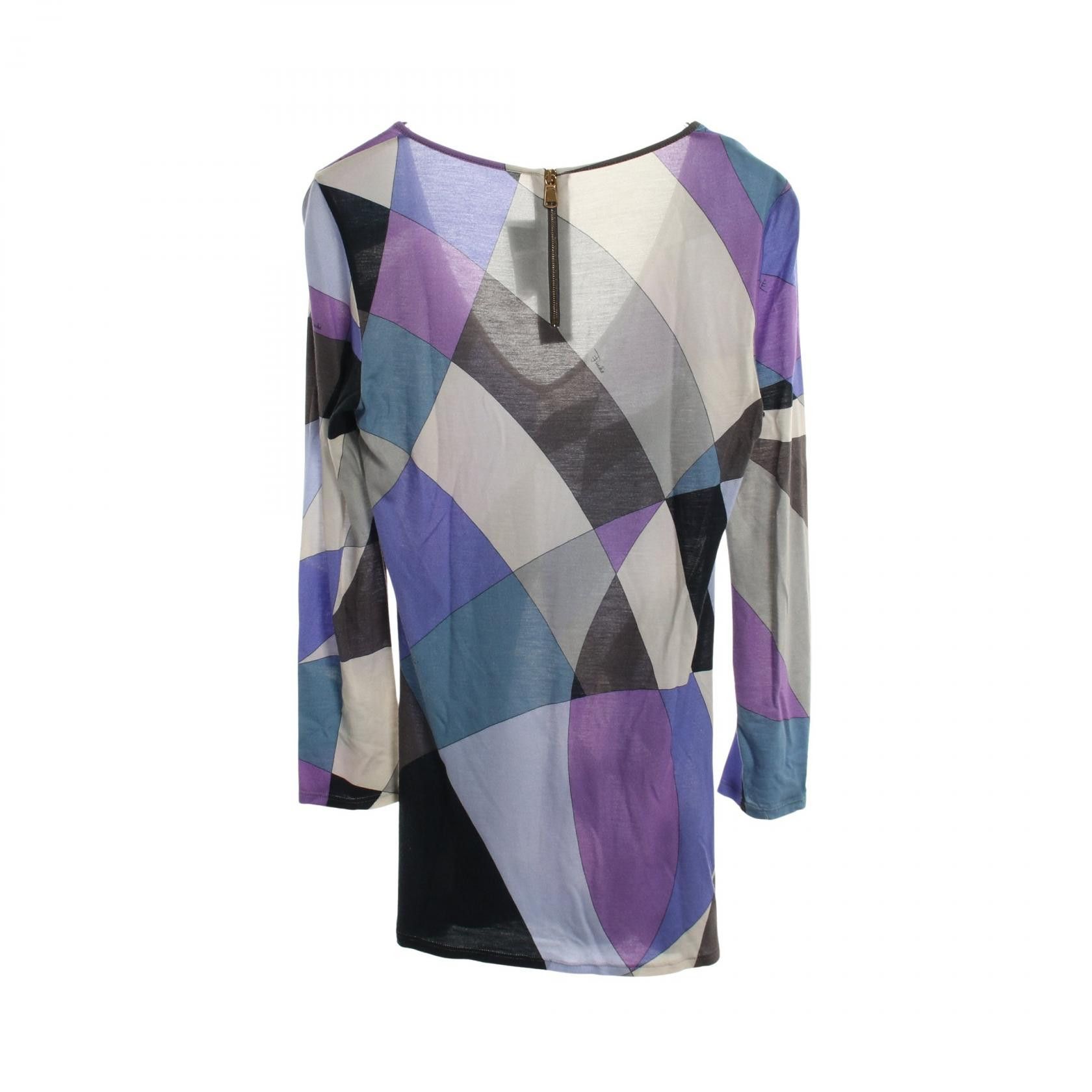 Other Pucci Emilio Pucci Rayon Top Textile Tops 26RM85 DUTY FREE for USA Size ONE SIZE - 2 Thumbnail
