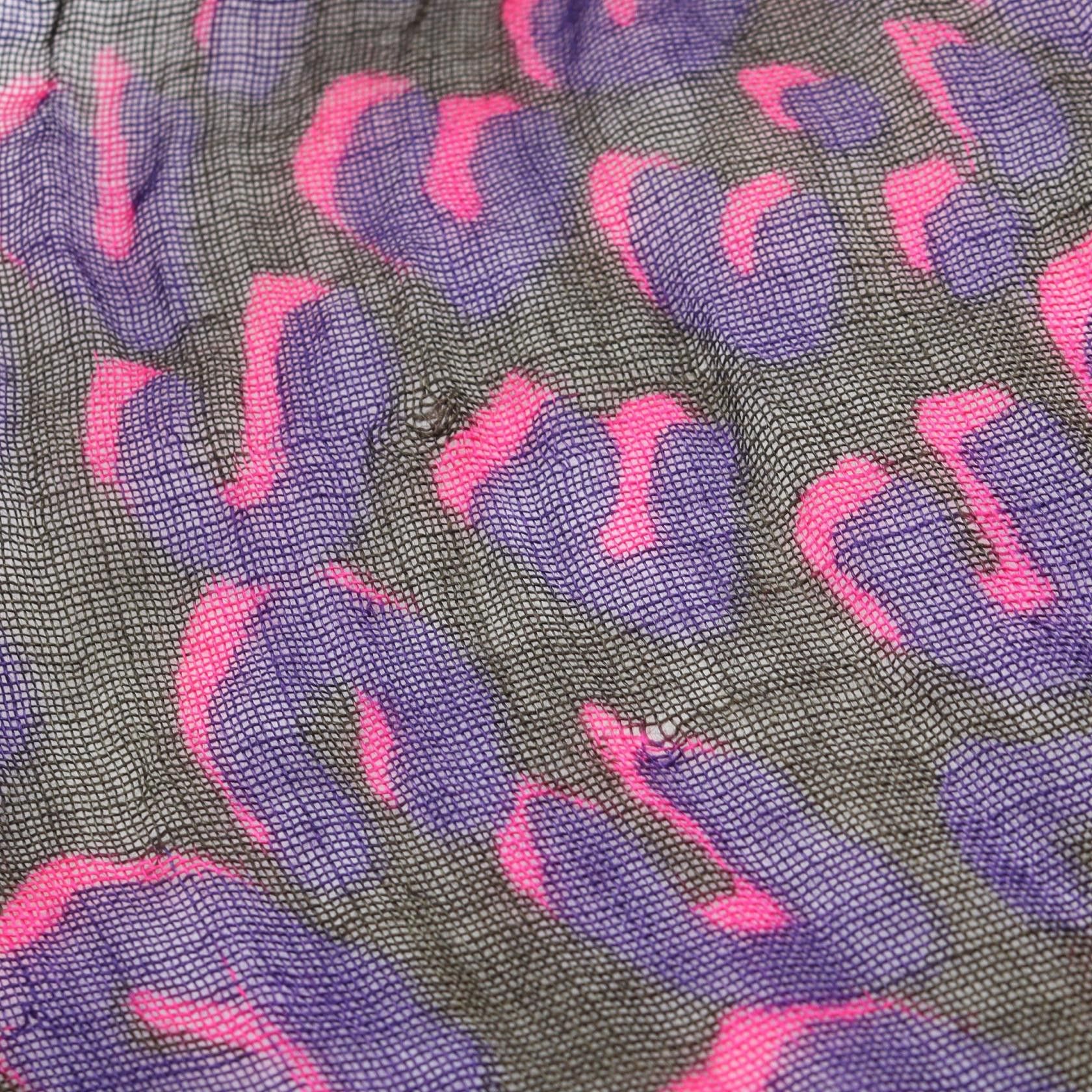 Louis Vuitton Louis Vuitton Louis Vuitton Silk Cashmere Stole Textile Shawl DUTY FREE for USA Size ONE SIZE - 4 Thumbnail