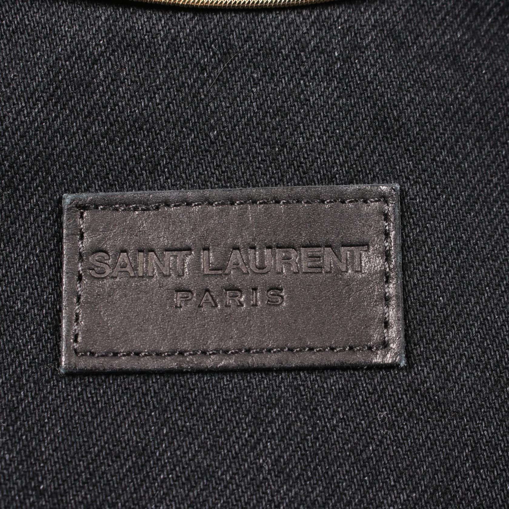 Other Other Saint Laurent Paris Cotton Denim Jacket Textile Outerwear DUTY FREE for USA Size ONE SIZE - 3 Thumbnail