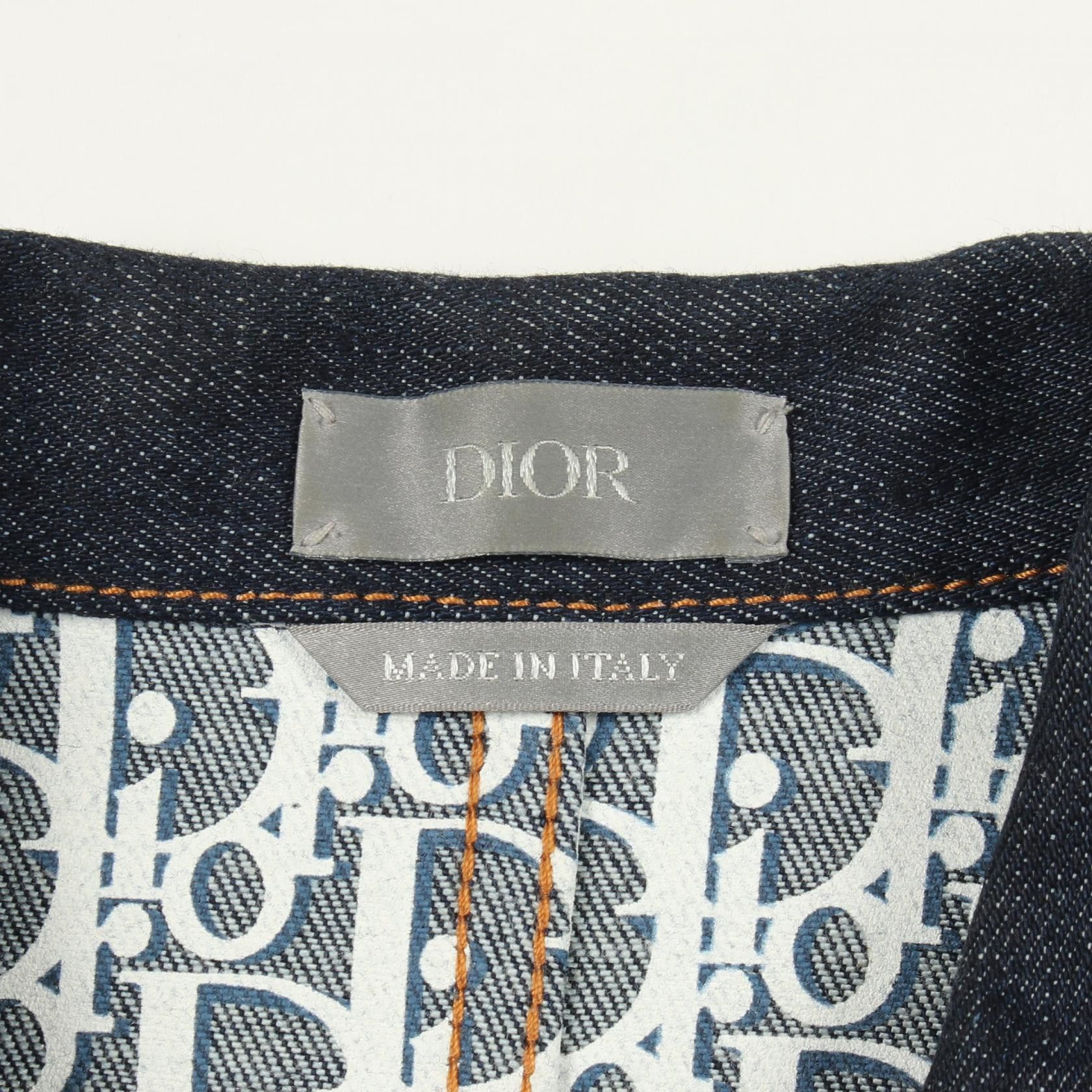 Dior Dior Dior Oblique Cotton Jacket Textile Outerwear 033D490A226X DUTY FREE for USA Size ONE SIZE - 3 Thumbnail