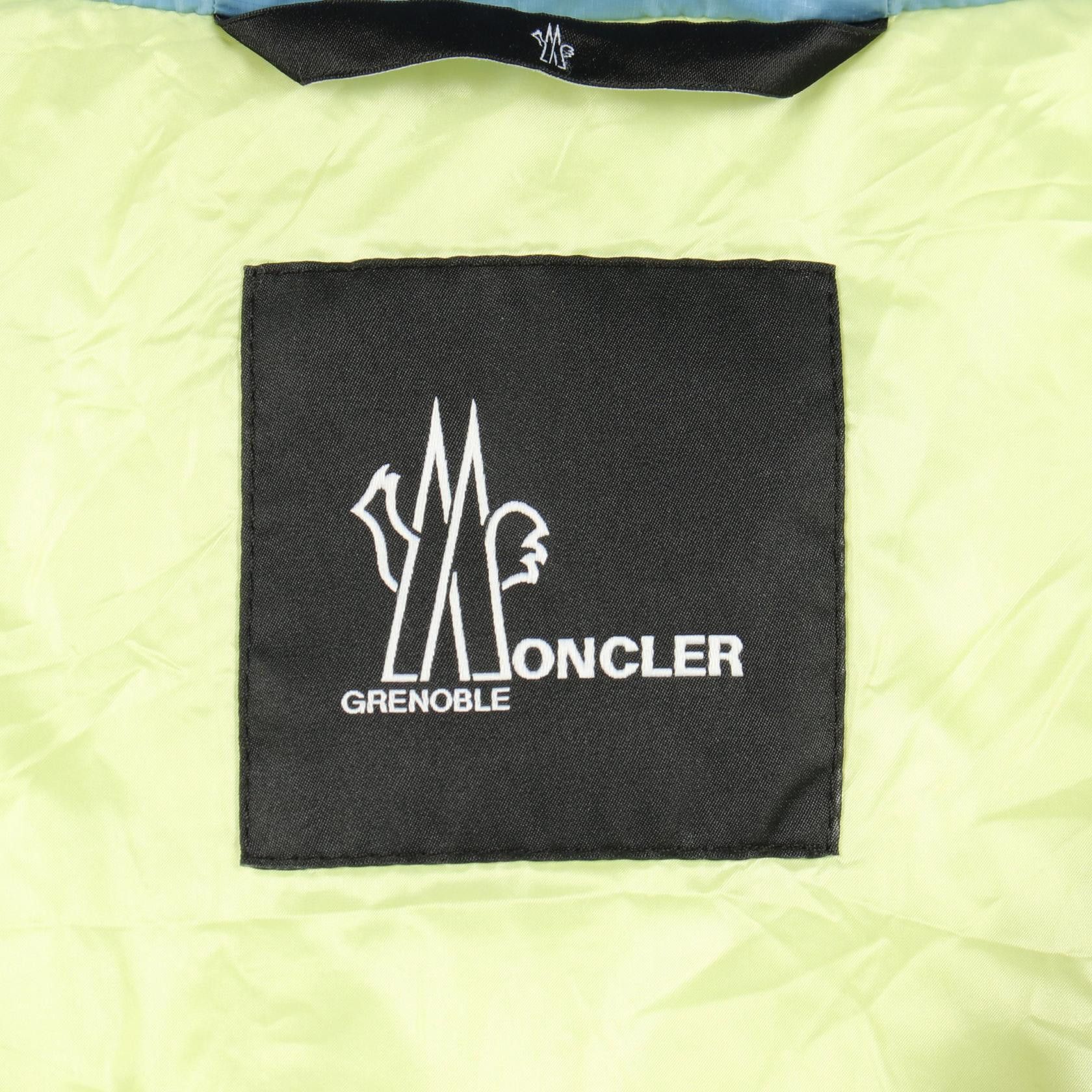 Moncler Moncler Moncler Grenoble EIBING Nylon Down Jacket Textile Outerwear DUTY FREE for USA Size ONE SIZE - 3 Thumbnail