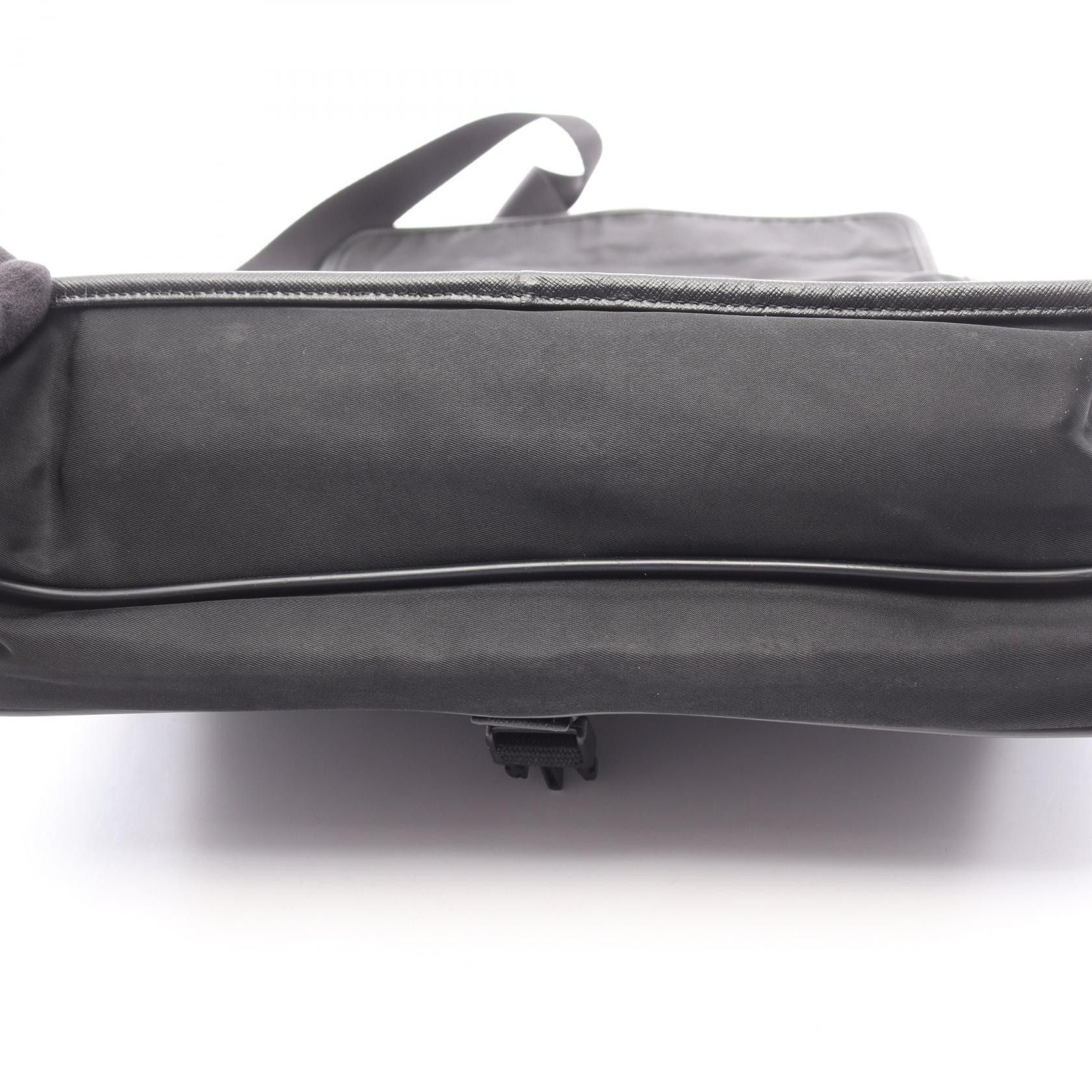 Prada Prada Prada Nylon Saffiano Leather Shoulder Bag Textile Shoulder Bag DUTY FREE for USA Size ONE SIZE - 9 Thumbnail