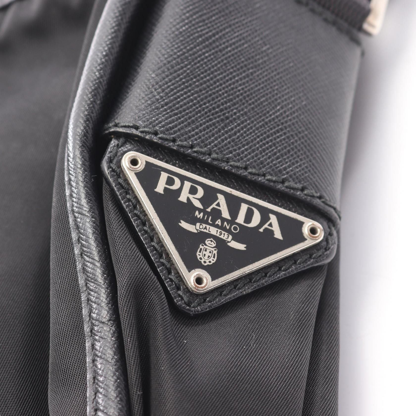 Prada Prada Prada Nylon Saffiano Leather Shoulder Bag Textile Shoulder Bag DUTY FREE for USA Size ONE SIZE - 5 Thumbnail
