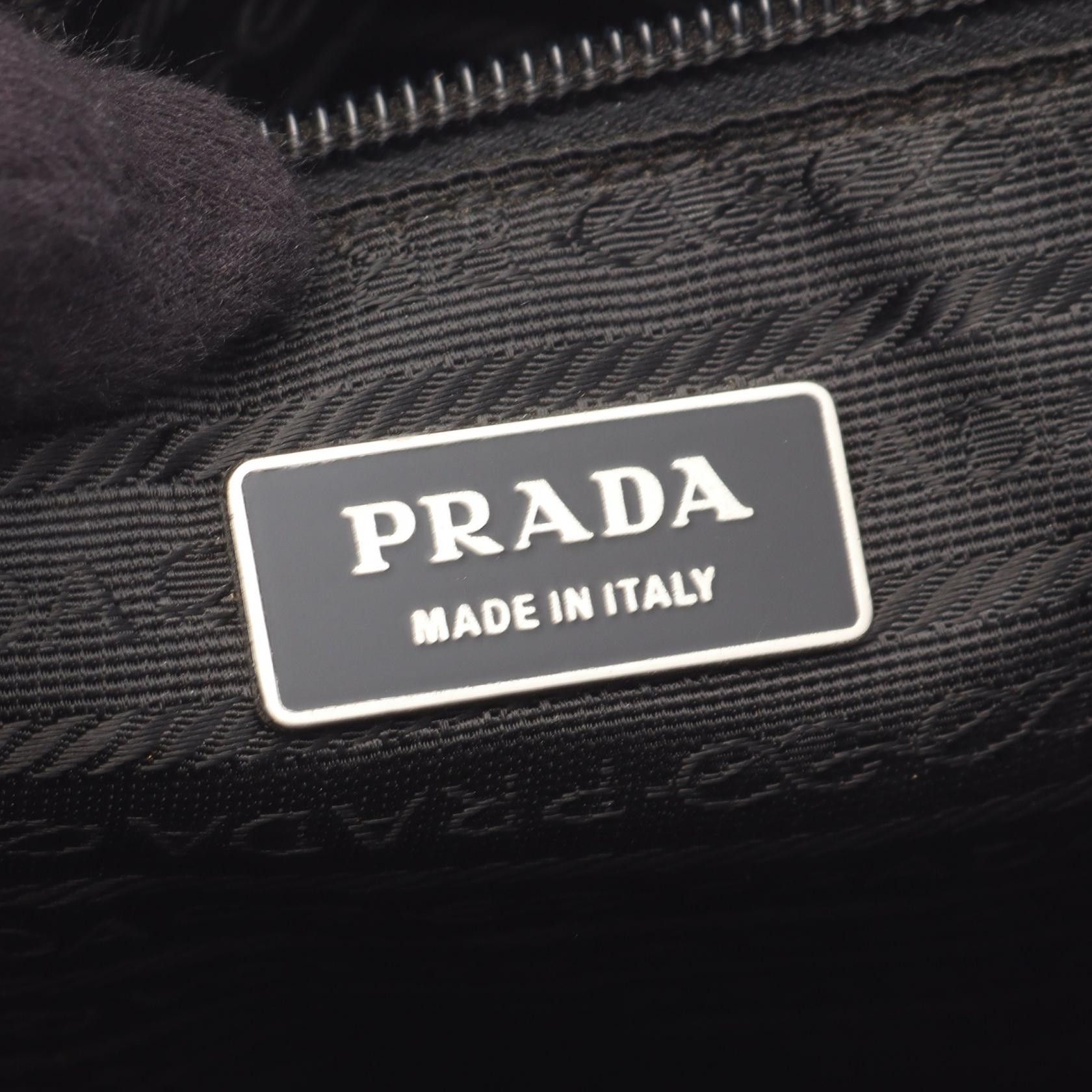 Prada Prada Prada Nylon Saffiano Leather Shoulder Bag Textile Shoulder Bag DUTY FREE for USA Size ONE SIZE - 4 Thumbnail