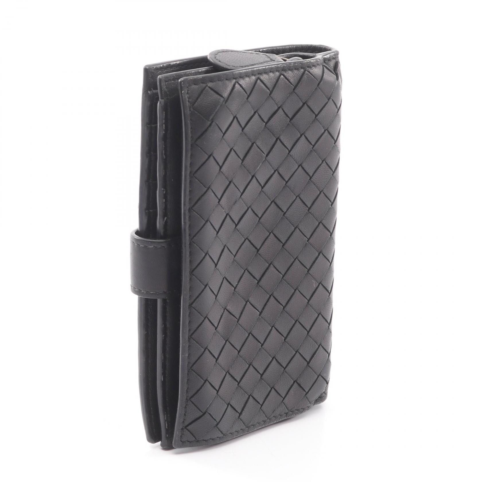Bottega Veneta Bottega Veneta Bottega Veneta Intrecciato Leather Wallet Leather Short Wallet DUTY FREE for USA Size ONE SIZE - 2 Thumbnail
