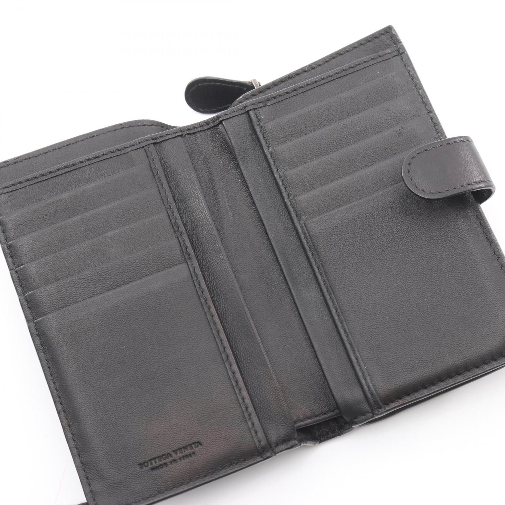 Bottega Veneta Bottega Veneta Bottega Veneta Intrecciato Leather Wallet Leather Short Wallet DUTY FREE for USA Size ONE SIZE - 3 Thumbnail
