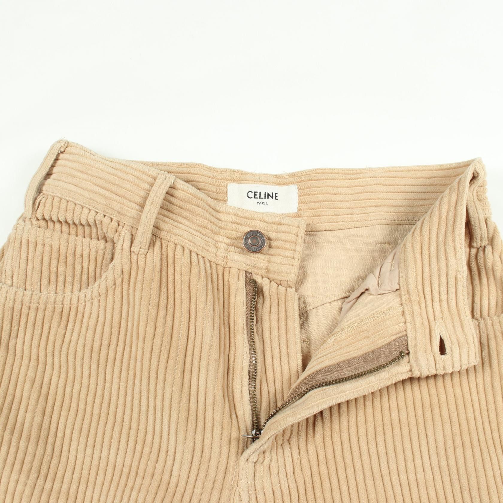 Celine Celine Celine Corduroy Cotton Pants Textile Bottoms DUTY FREE for USA Size ONE SIZE - 5 Thumbnail