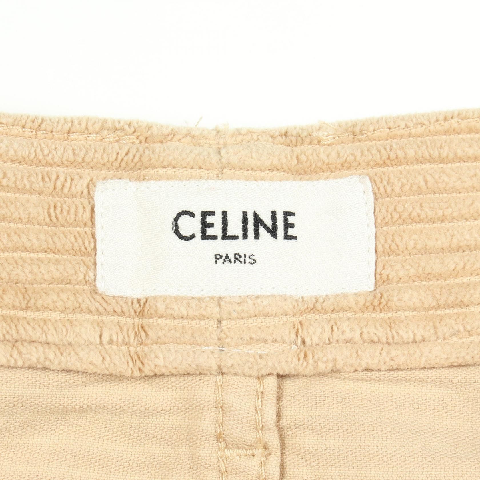 Celine Celine Celine Corduroy Cotton Pants Textile Bottoms DUTY FREE for USA Size ONE SIZE - 3 Thumbnail