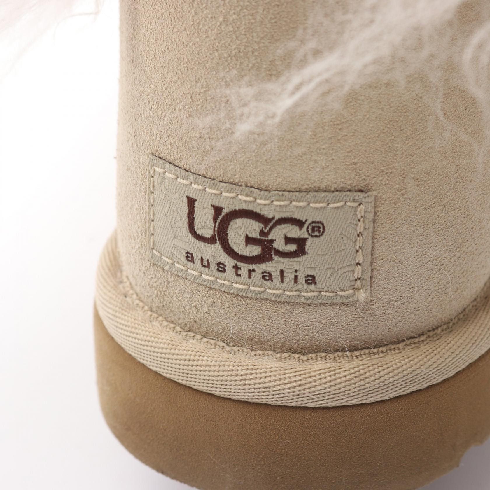 Ugg UGG UGG Fur Leather Boots Fur Shoes F8010EM DUTY FREE for USA Size ONE SIZE - 5 Thumbnail