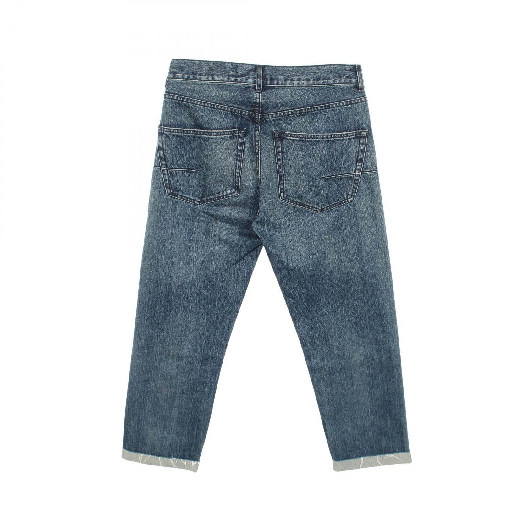 Dior Dior Christian Dior Cutoff Boyfriend Denim Pants Textile Jeans 912P01A3319 DUTY FREE for USA Size ONE SIZE - 2 Thumbnail