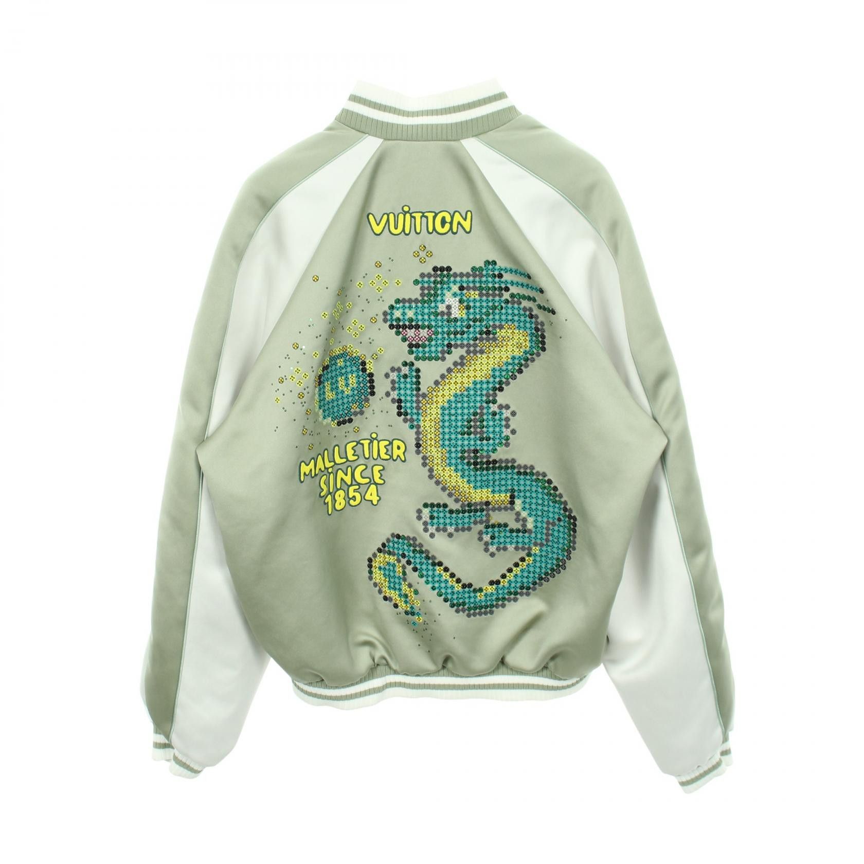 Louis Vuitton Louis Vuitton Louis Vuitton Dragon Embroidered Polyester Jacket Textile Outerwear DUTY FREE for USA Size ONE SIZE - 2 Thumbnail