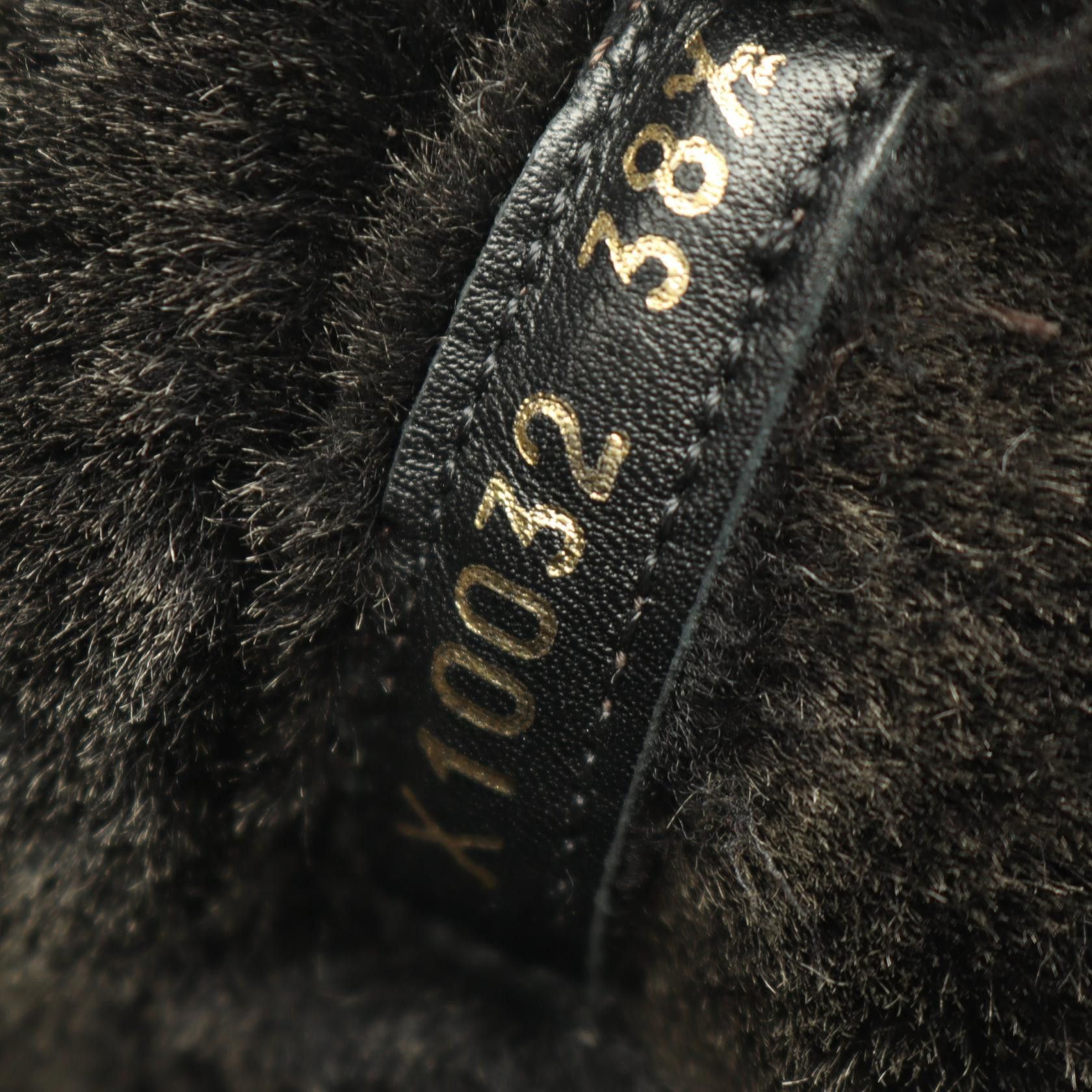 Giorgio Armani Giorgio Armani Giorgio Armani Shearling Long Boots Fur Shoes DUTY FREE for USA Size ONE SIZE - 6 Thumbnail