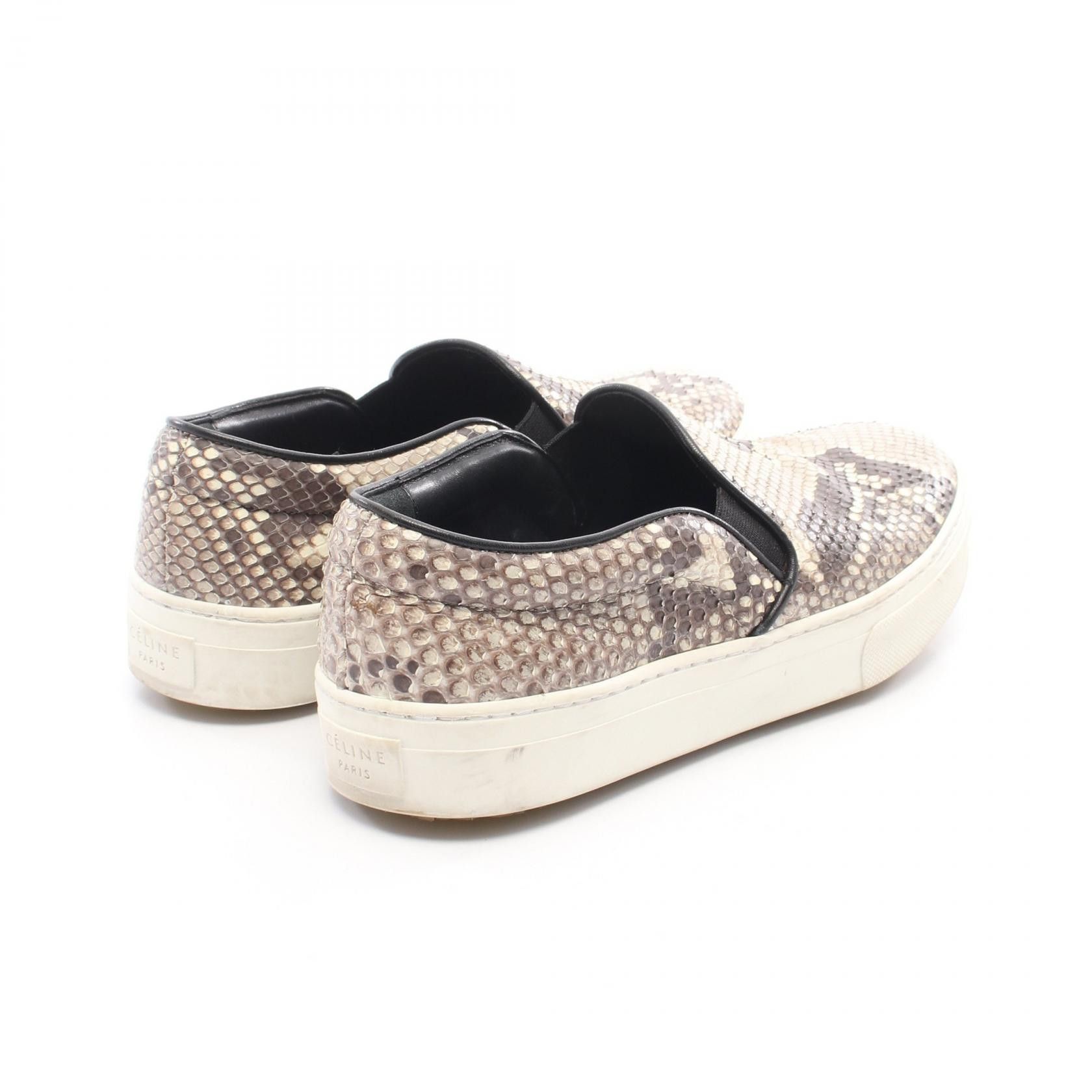Celine Celine CELINE Exotic Leather Slip On Sneakers Leather Shoes DUTY FREE for USA Size ONE SIZE - 2 Thumbnail