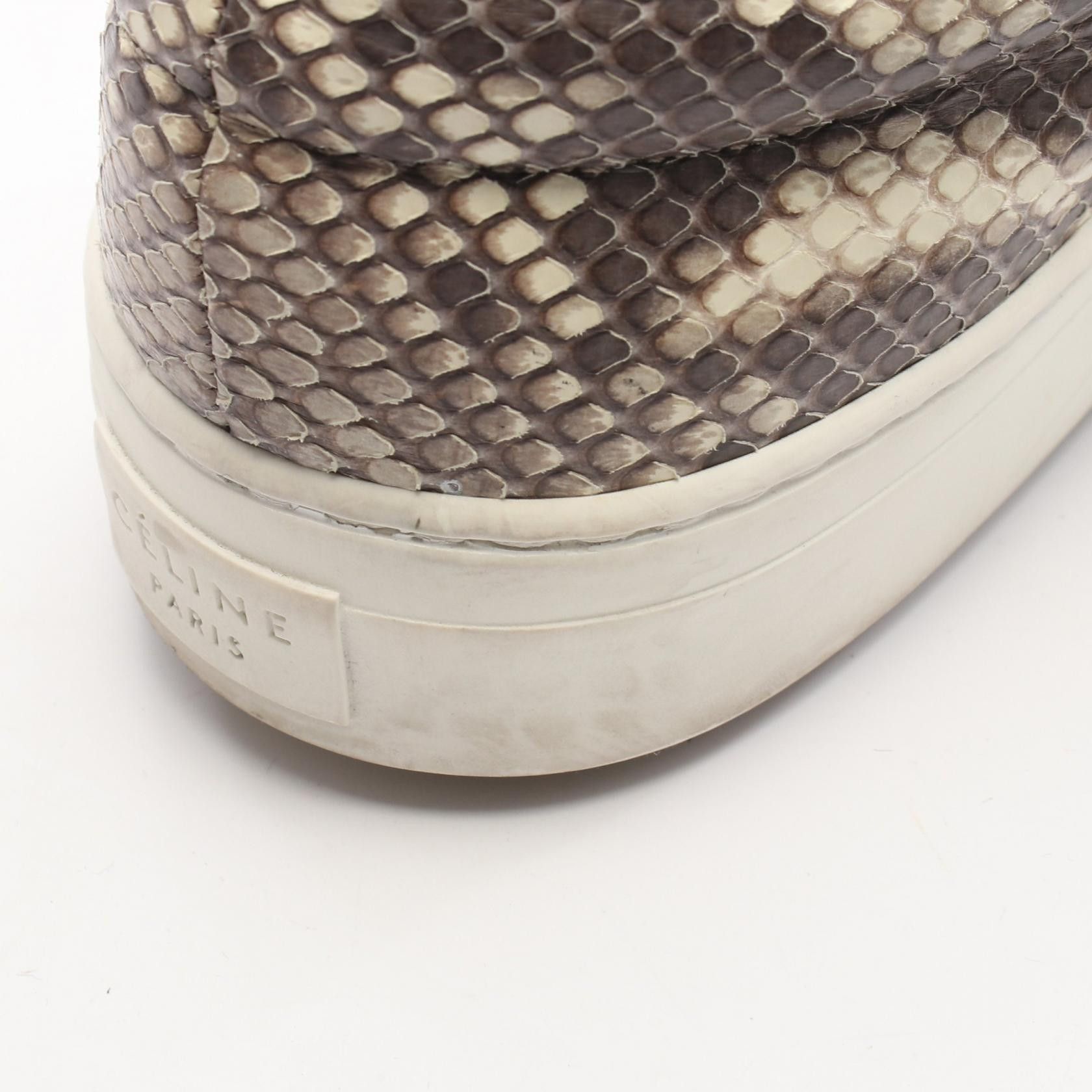 Celine Celine CELINE Exotic Leather Slip On Sneakers Leather Shoes DUTY FREE for USA Size ONE SIZE - 9 Thumbnail