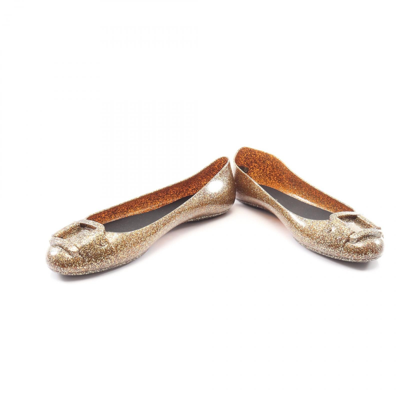 Jimmy Choo Jimmy Choo Jimmy Choo Glitter Rubber Flats Plastic / Synthetic Shoes DUTY FREE for USA Size ONE SIZE - 3 Thumbnail