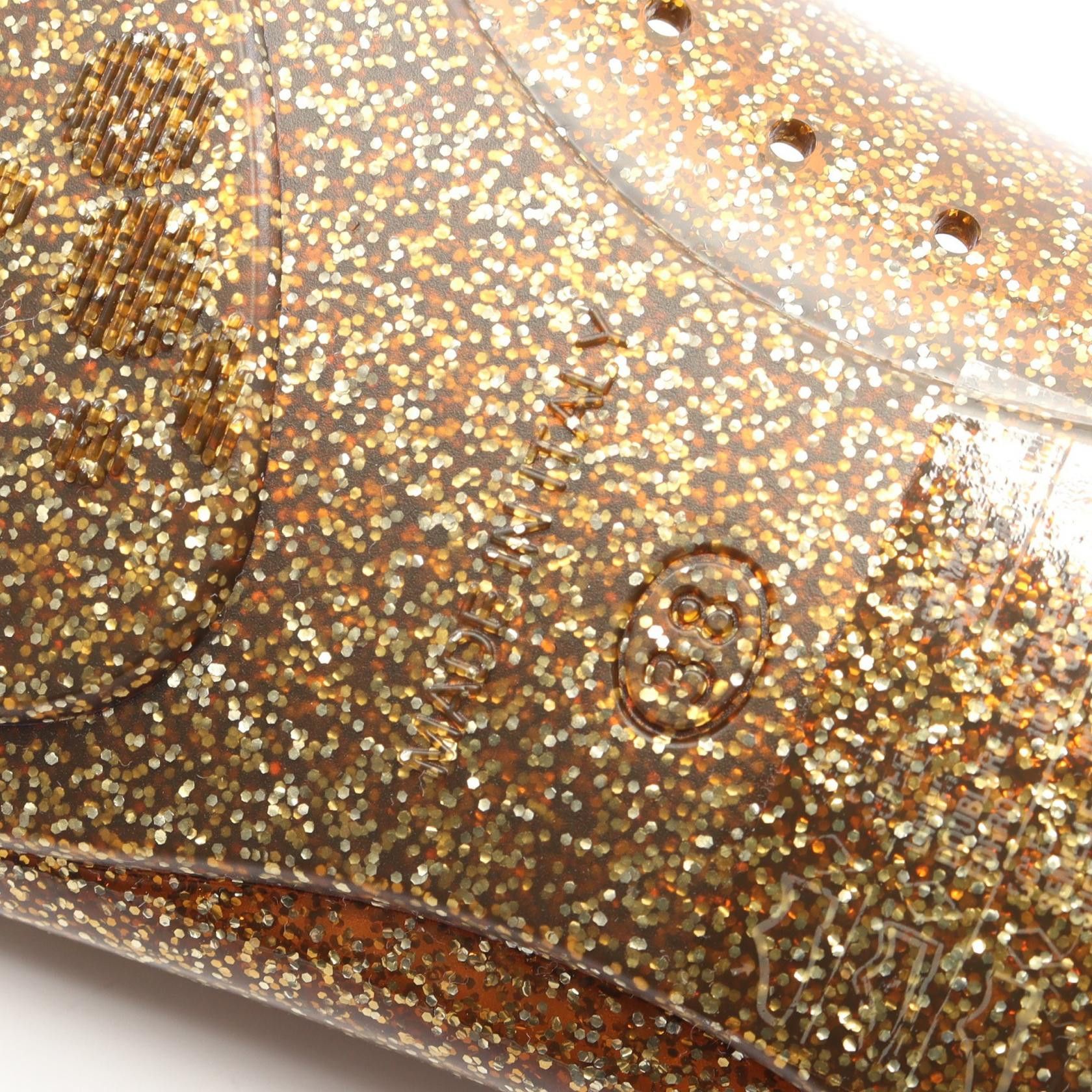 Jimmy Choo Jimmy Choo Jimmy Choo Glitter Rubber Flats Plastic / Synthetic Shoes DUTY FREE for USA Size ONE SIZE - 6 Thumbnail