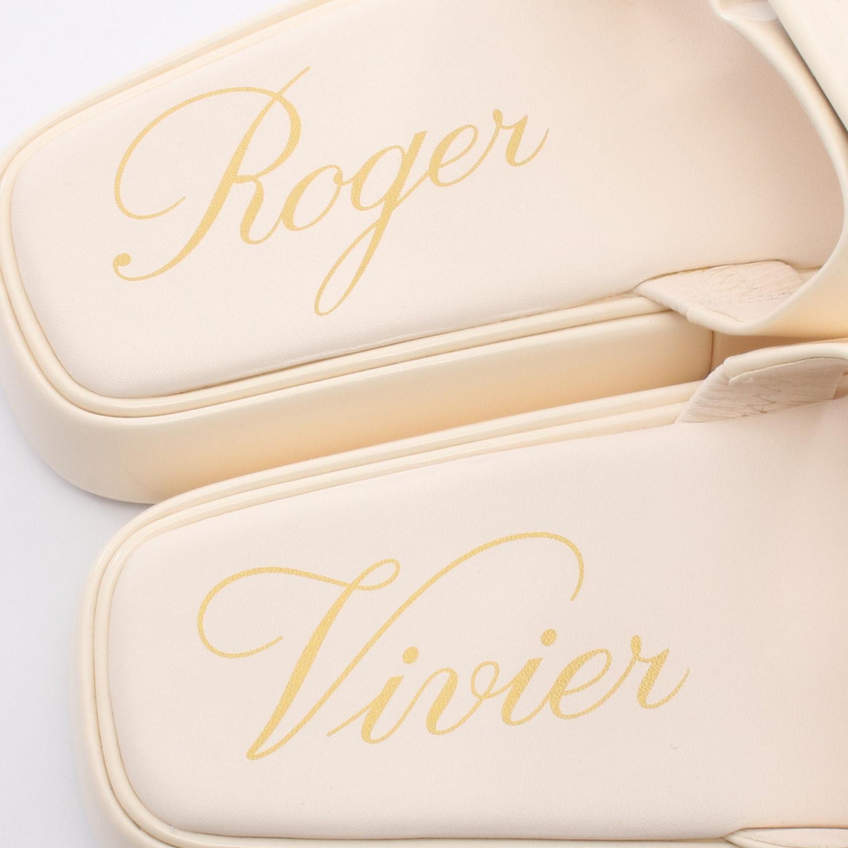 Roger Vivier Roger Vivier Roger Vivier Patent Leather Sandals Leather Shoes DUTY FREE for USA Size ONE SIZE - 5 Thumbnail