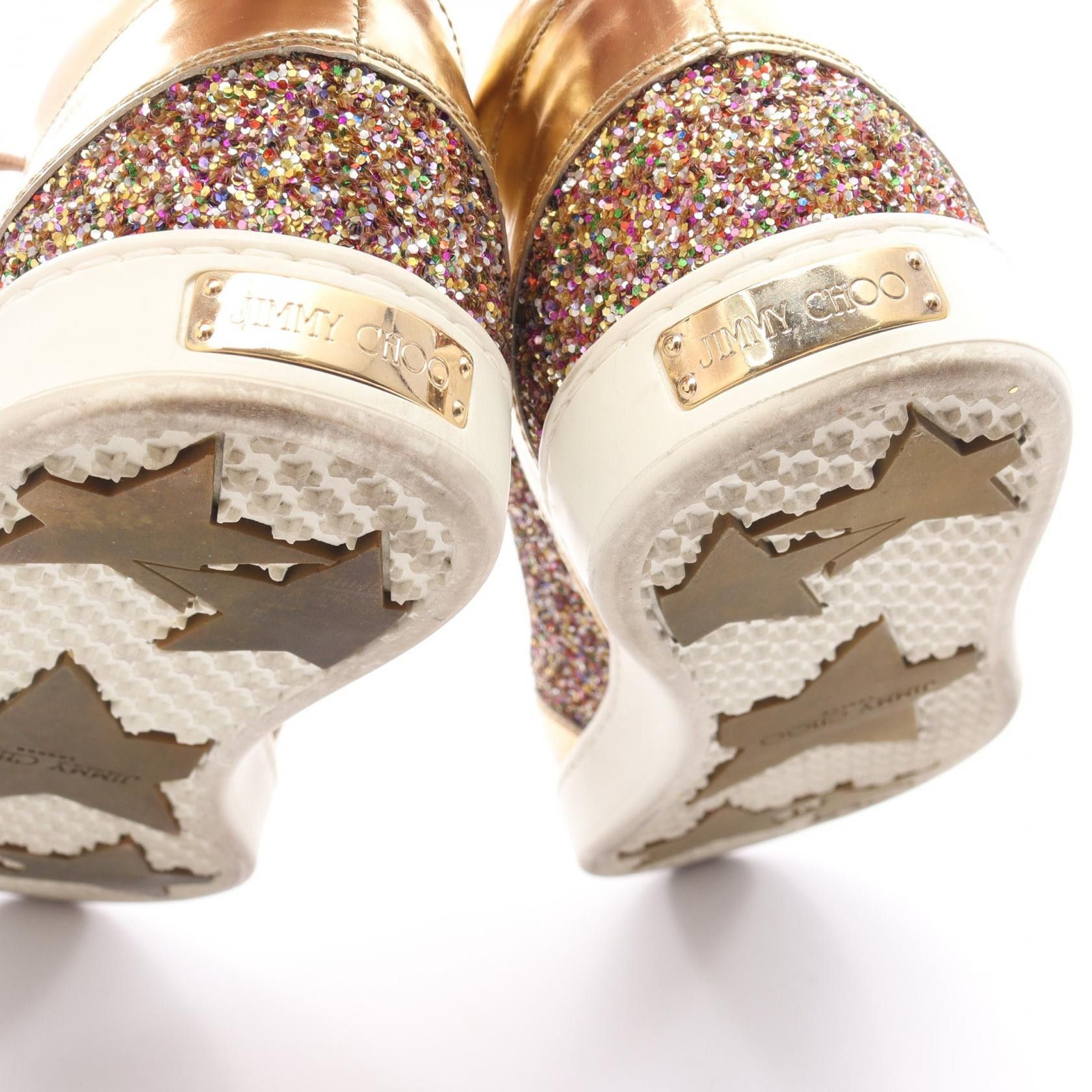 Jimmy Choo Jimmy Choo Jimmy Choo MIAMI Fabric Sneakers Textile Shoes DUTY FREE for USA Size ONE SIZE - 8 Thumbnail