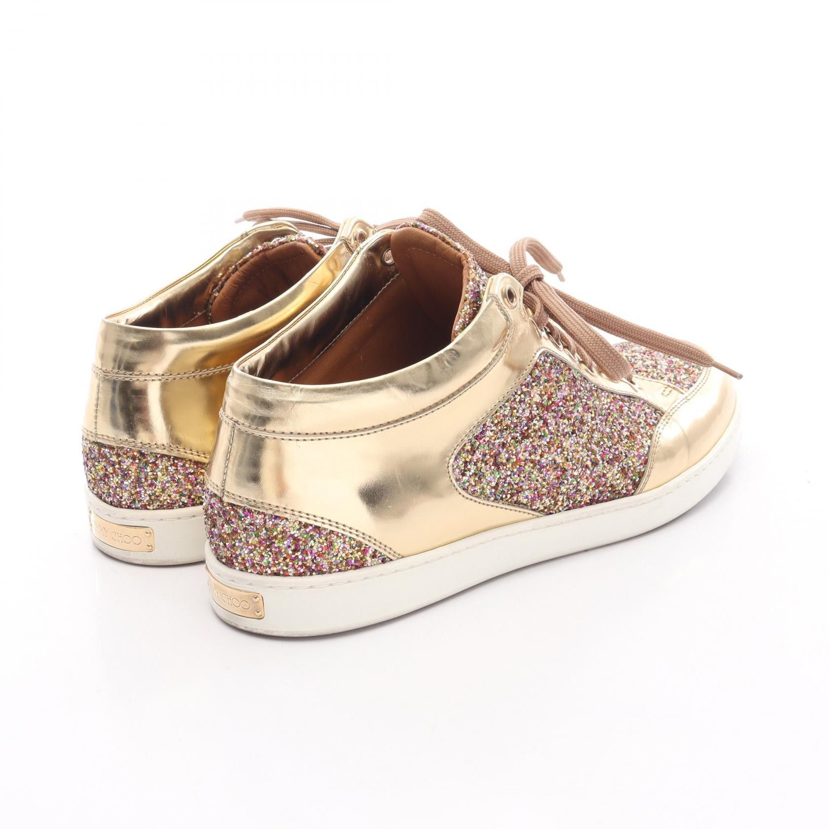 Jimmy Choo Jimmy Choo Jimmy Choo MIAMI Fabric Sneakers Textile Shoes DUTY FREE for USA Size ONE SIZE - 2 Thumbnail