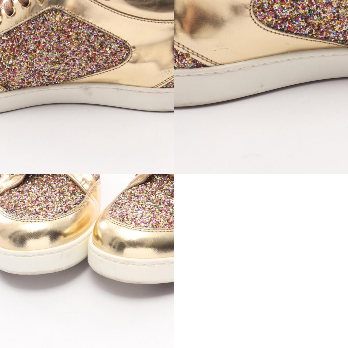 Jimmy Choo Jimmy Choo Jimmy Choo MIAMI Fabric Sneakers Textile Shoes DUTY FREE for USA Size ONE SIZE - 10 Thumbnail