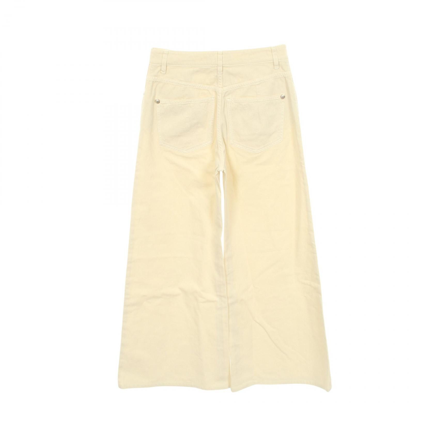 Chanel Chanel Chanel Coco Mark Cotton Pants Textile Pants P80967V73625 DUTY FREE for USA Size ONE SIZE - 2 Thumbnail