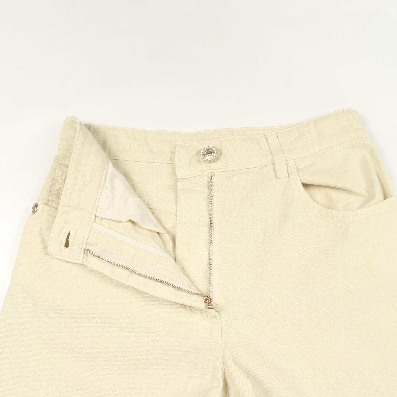 Chanel Chanel Chanel Coco Mark Cotton Pants Textile Pants P80967V73625 DUTY FREE for USA Size ONE SIZE - 6 Thumbnail