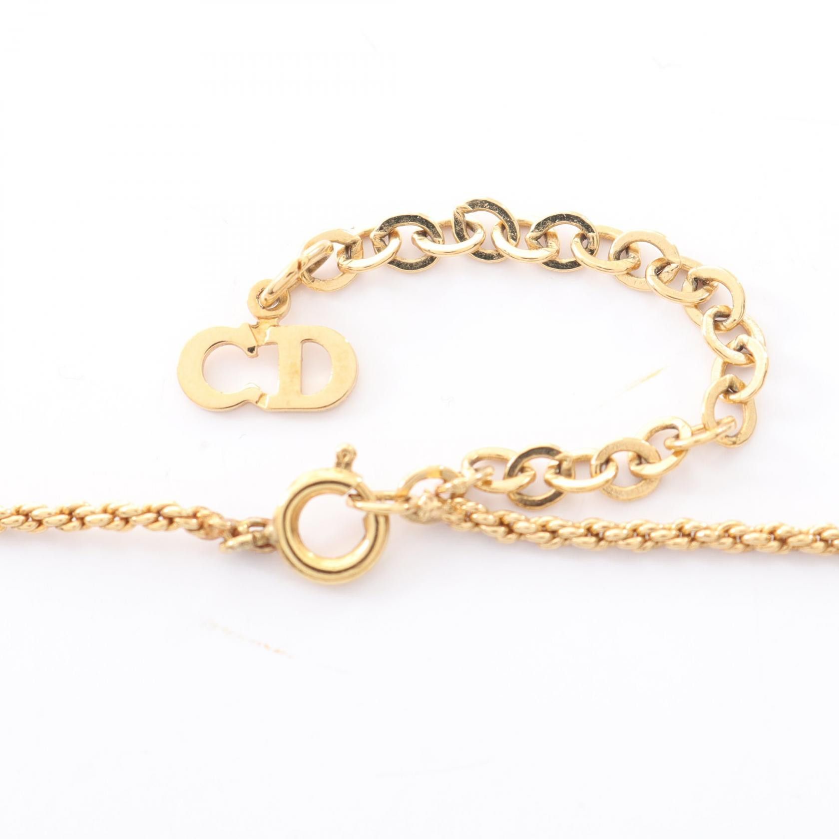Dior Dior Dior CD Logo Necklace Metal Necklace DUTY FREE for USA Size ONE SIZE - 4 Thumbnail