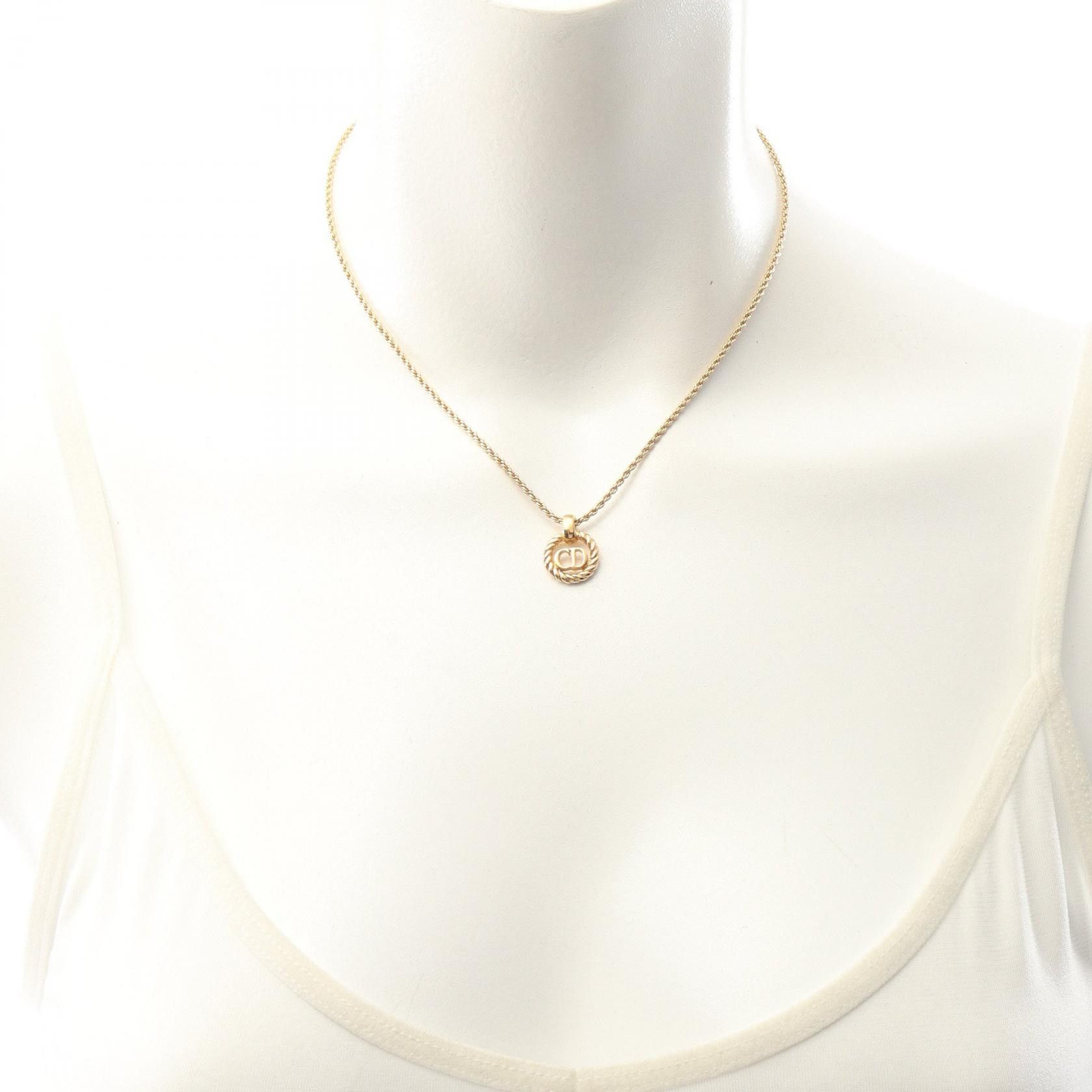 Dior Dior Dior CD Logo Necklace Metal Necklace DUTY FREE for USA Size ONE SIZE - 6 Thumbnail