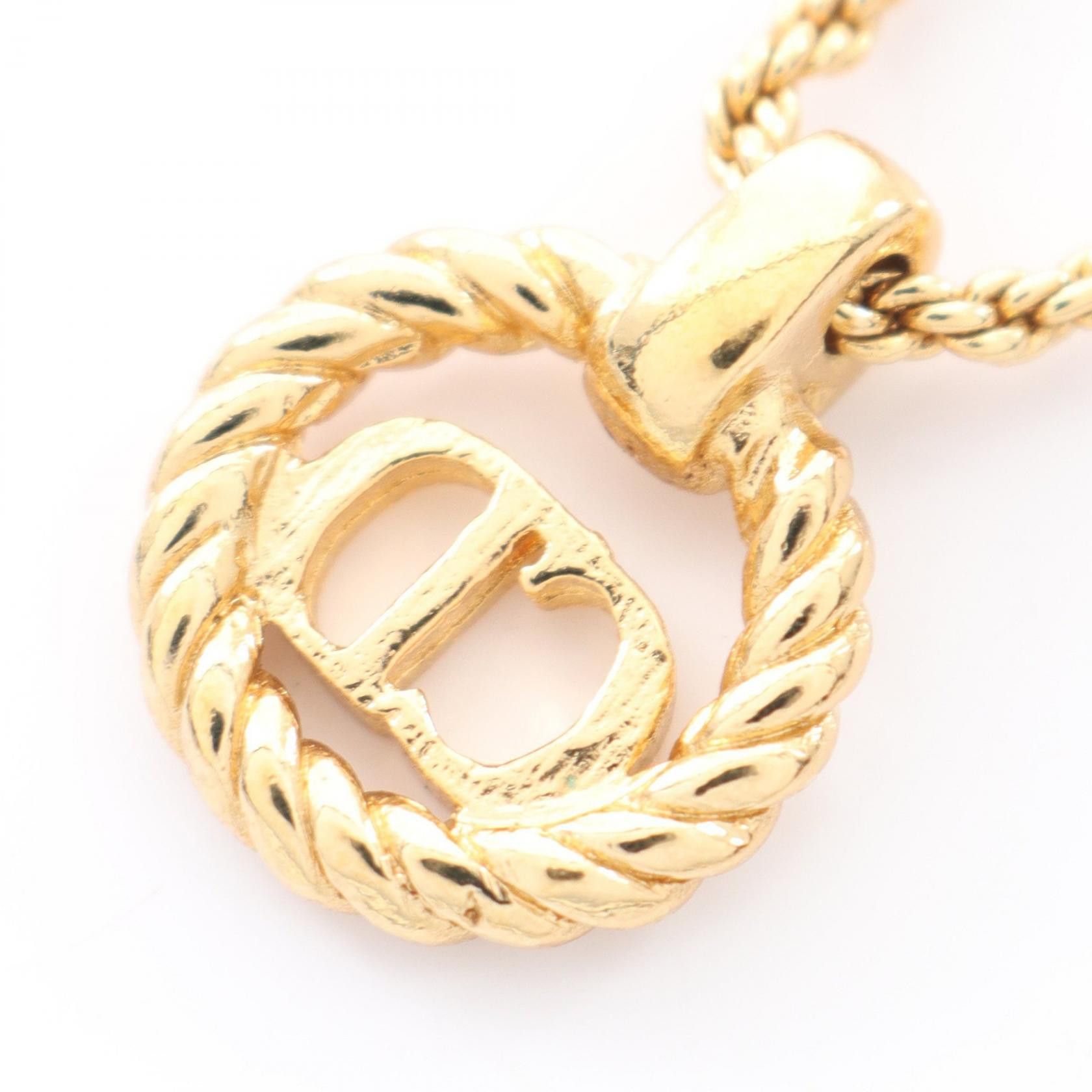 Dior Dior Dior CD Logo Necklace Metal Necklace DUTY FREE for USA Size ONE SIZE - 2 Thumbnail