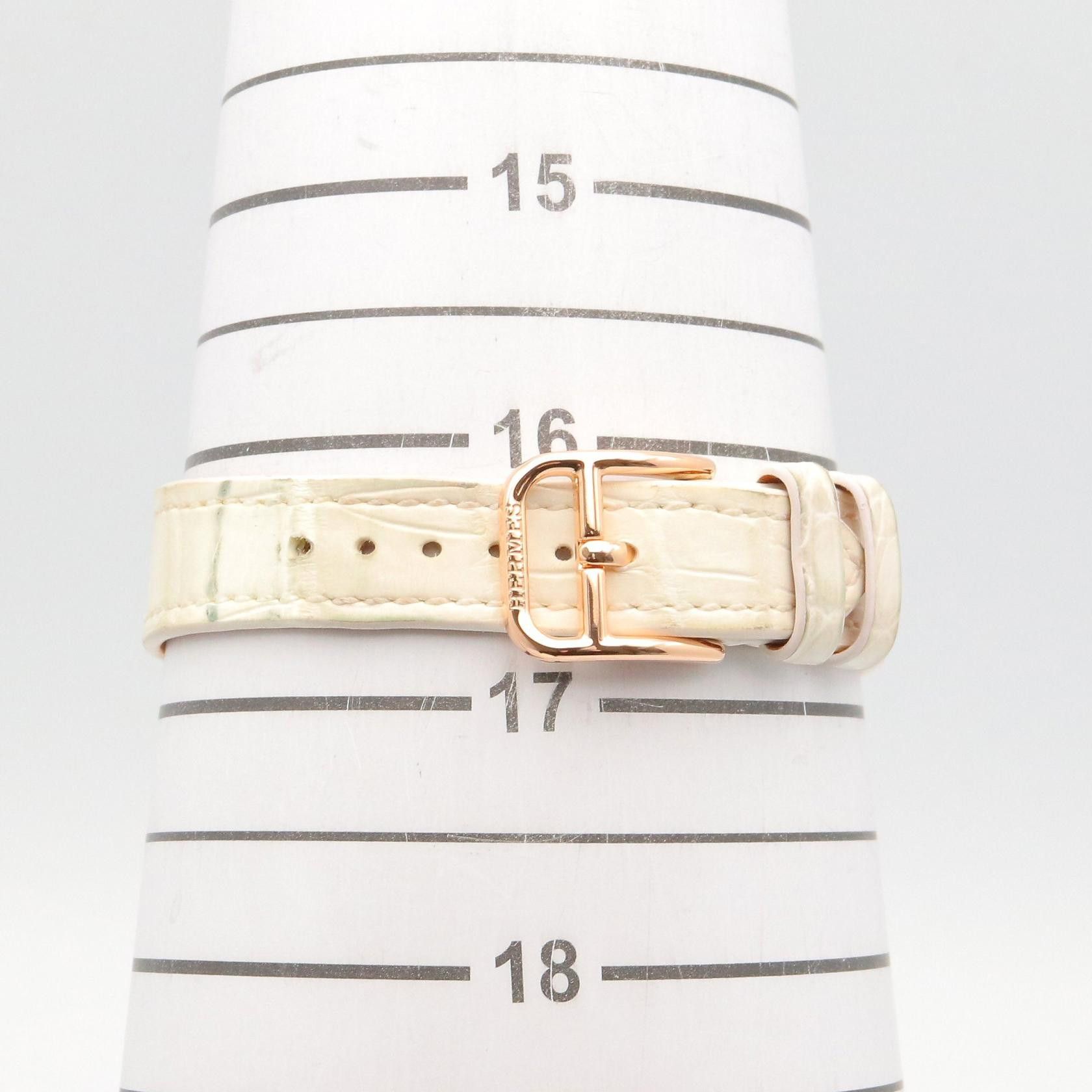 Hermes Hermes Hermes Arceau Au750 Diamond Watch Precious Metal Quartz AR13.471 DUTY FREE for USA Size ONE SIZE - 8 Thumbnail