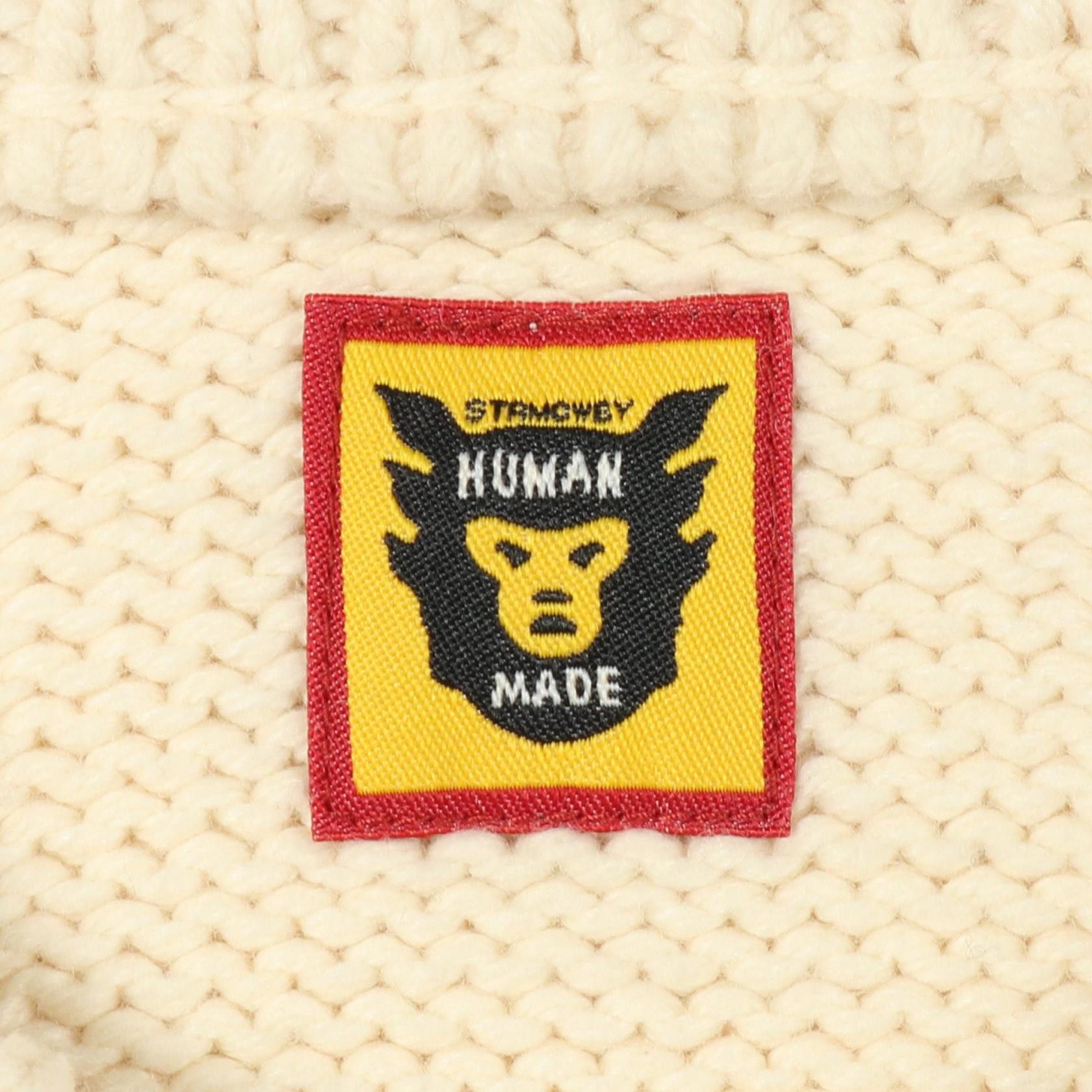 Human Made Human Made HUMAN MADE Cotton Wool Nylon Knit Top Textile Tops DUTY FREE for USA Size ONE SIZE - 3 Thumbnail