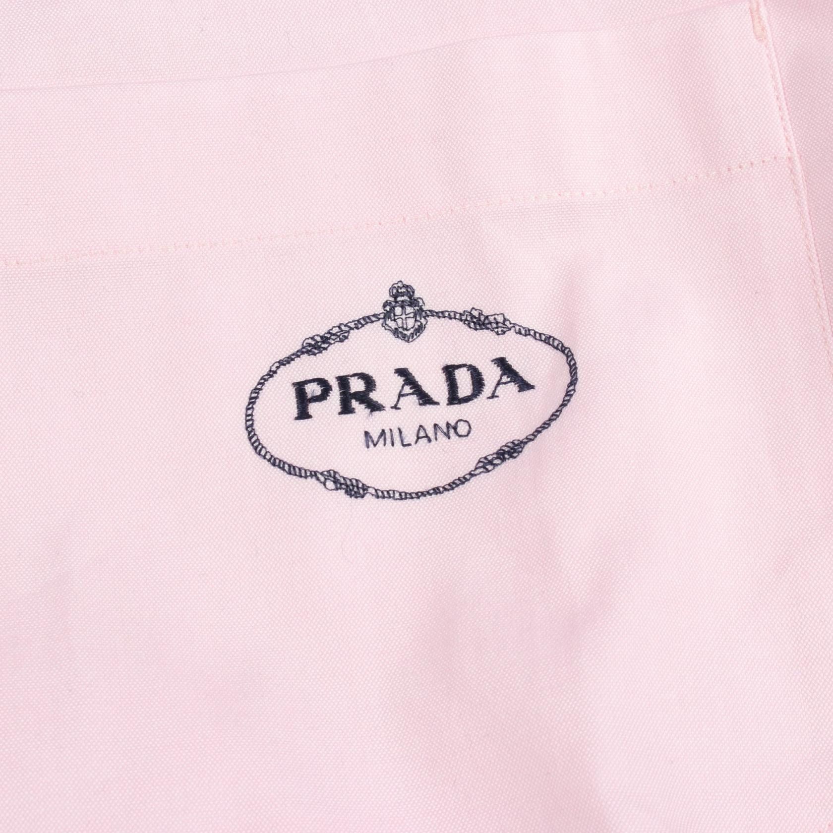 Prada Prada Prada Cotton Long Sleeve Top Textile Dress Shirt UCN425 DUTY FREE for USA Size ONE SIZE - 6 Thumbnail