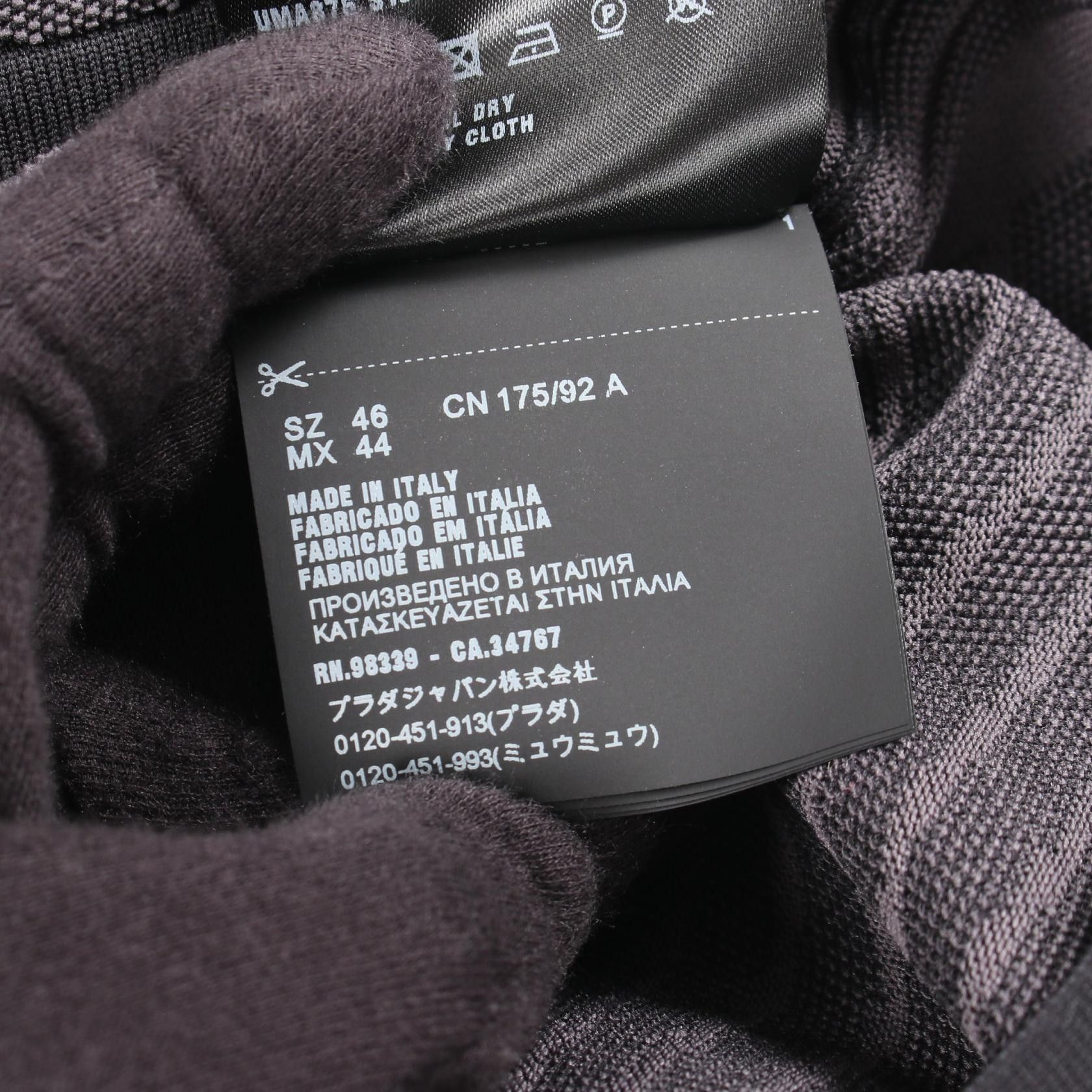 Prada Prada Prada Technical Knit Polyester Sweatshirt Textile Sweatshirts & Hoodies DUTY FREE for USA Size ONE SIZE - 5 Thumbnail