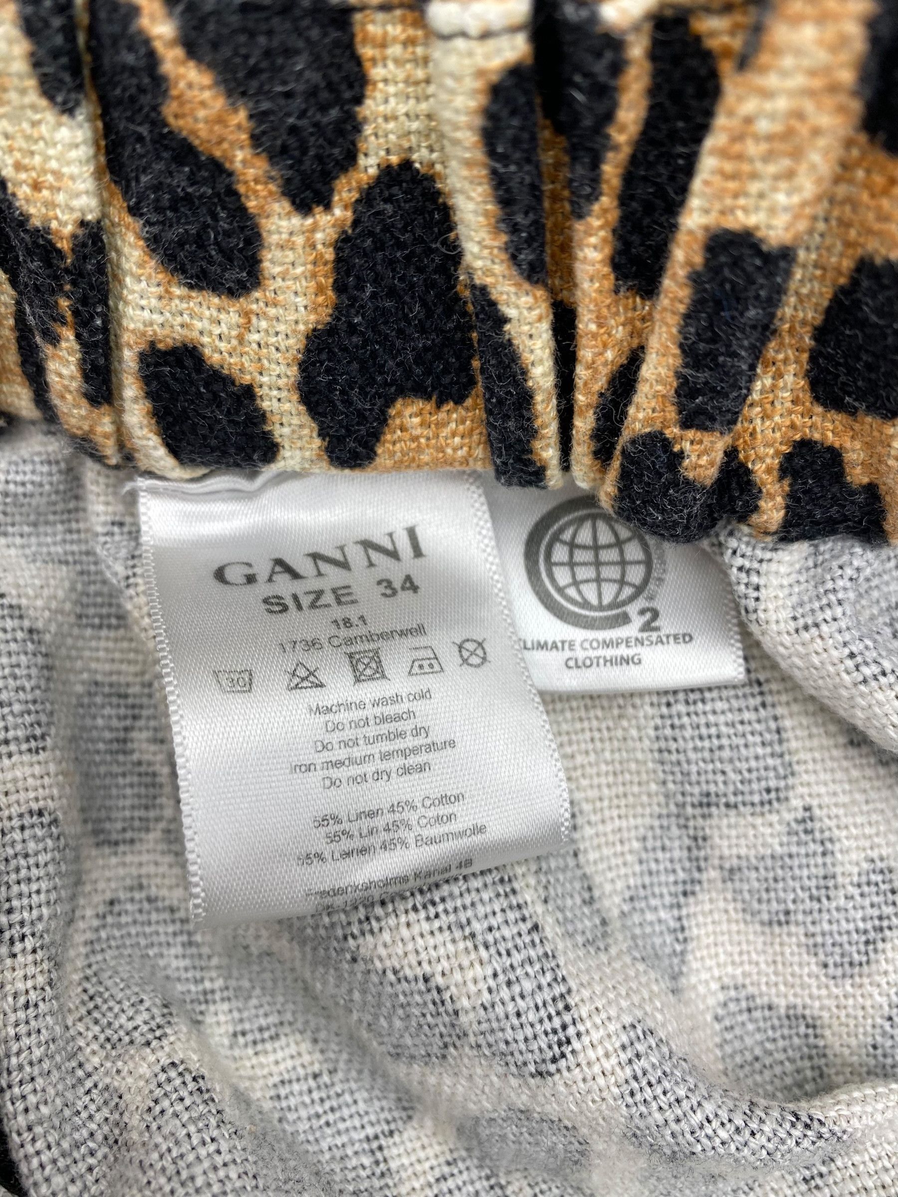 Ganni Ganni leopard Pants Size S Size US 30 / EU 46 - 5 Thumbnail