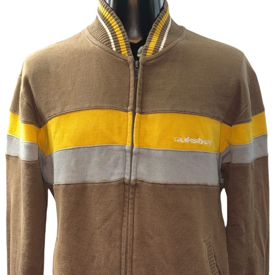 Quiksilver Quiksilver Sweatshirt Silver Size L Size US L / EU 52-54 / 3 - 3 Thumbnail