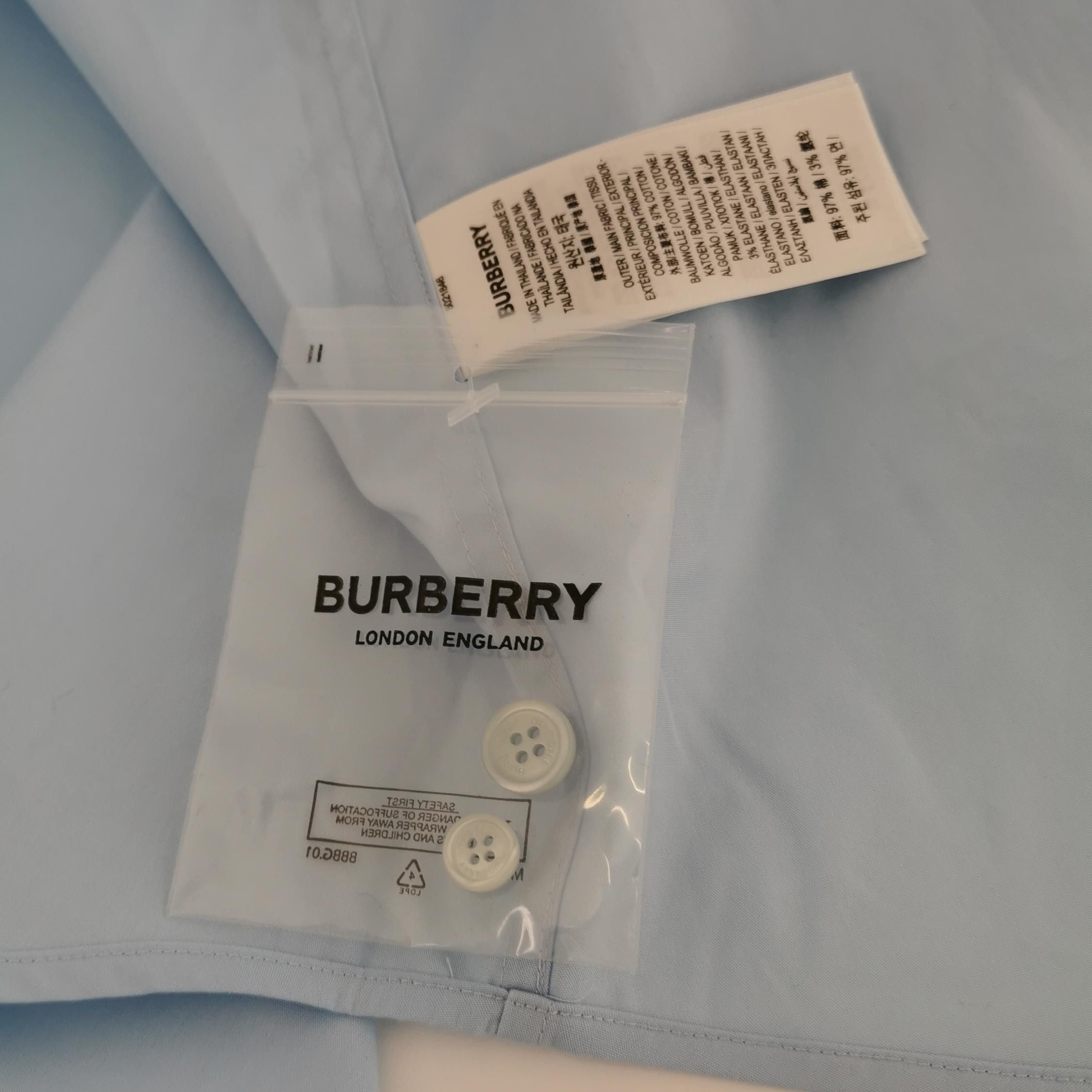 Burberry Burberry Men xs Button Ups Size US XS / EU 42 / 0 - 5 Thumbnail
