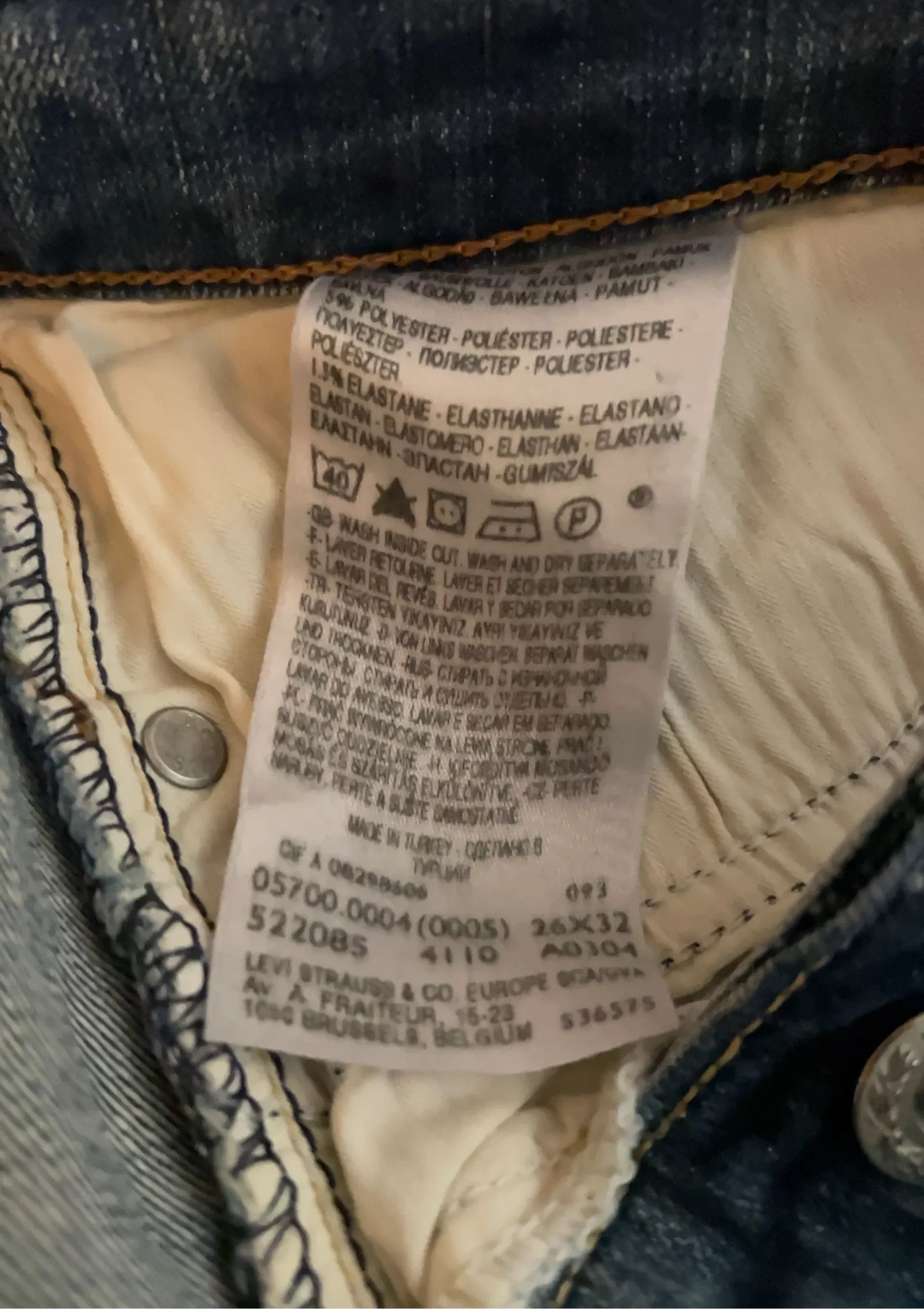 Levi's Levi's DEMI CURVE Jeans Size 26" / US 2 / IT 38 - 3 Thumbnail