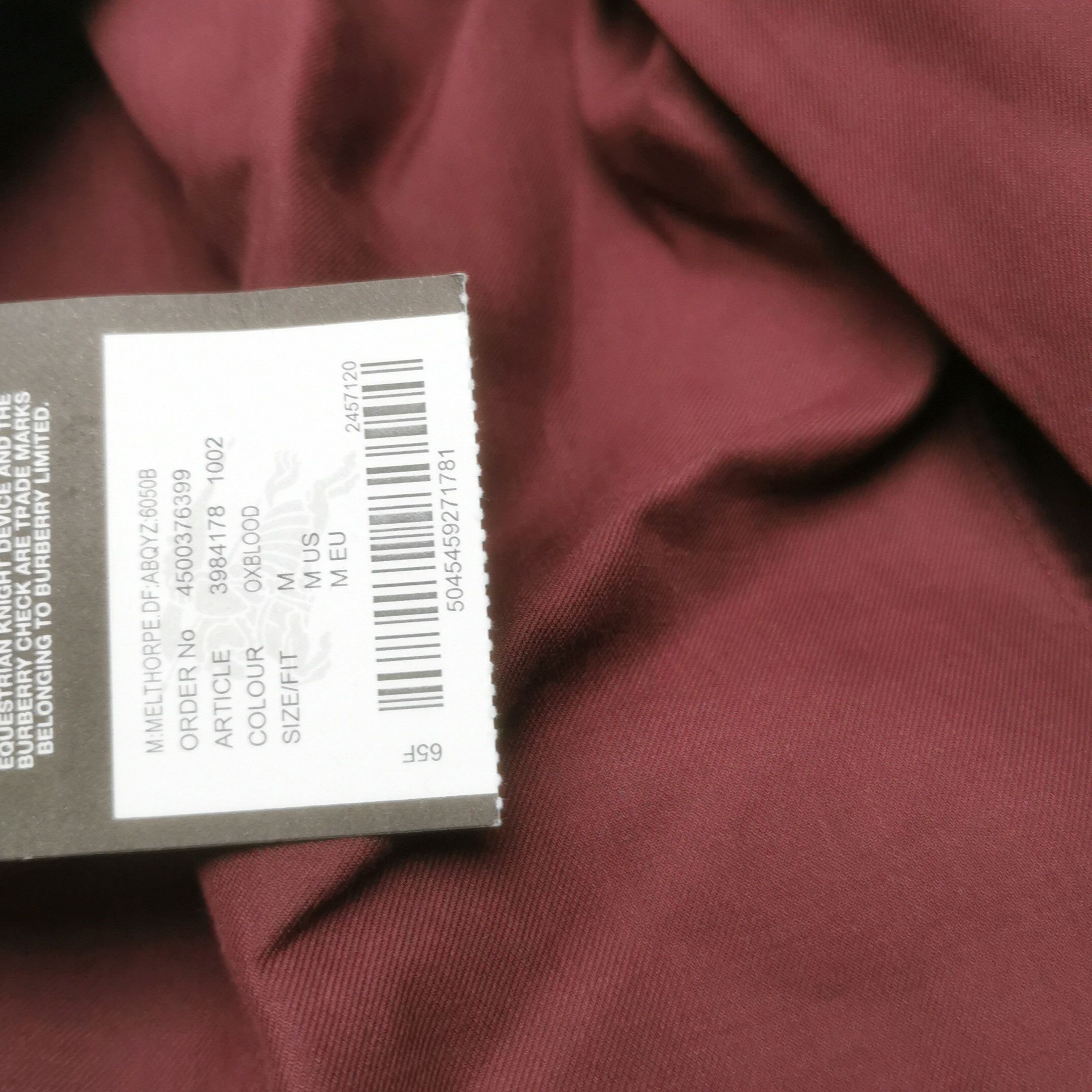 Burberry Burberry Men m Button Ups Size US M / EU 48-50 / 2 - 10 Thumbnail