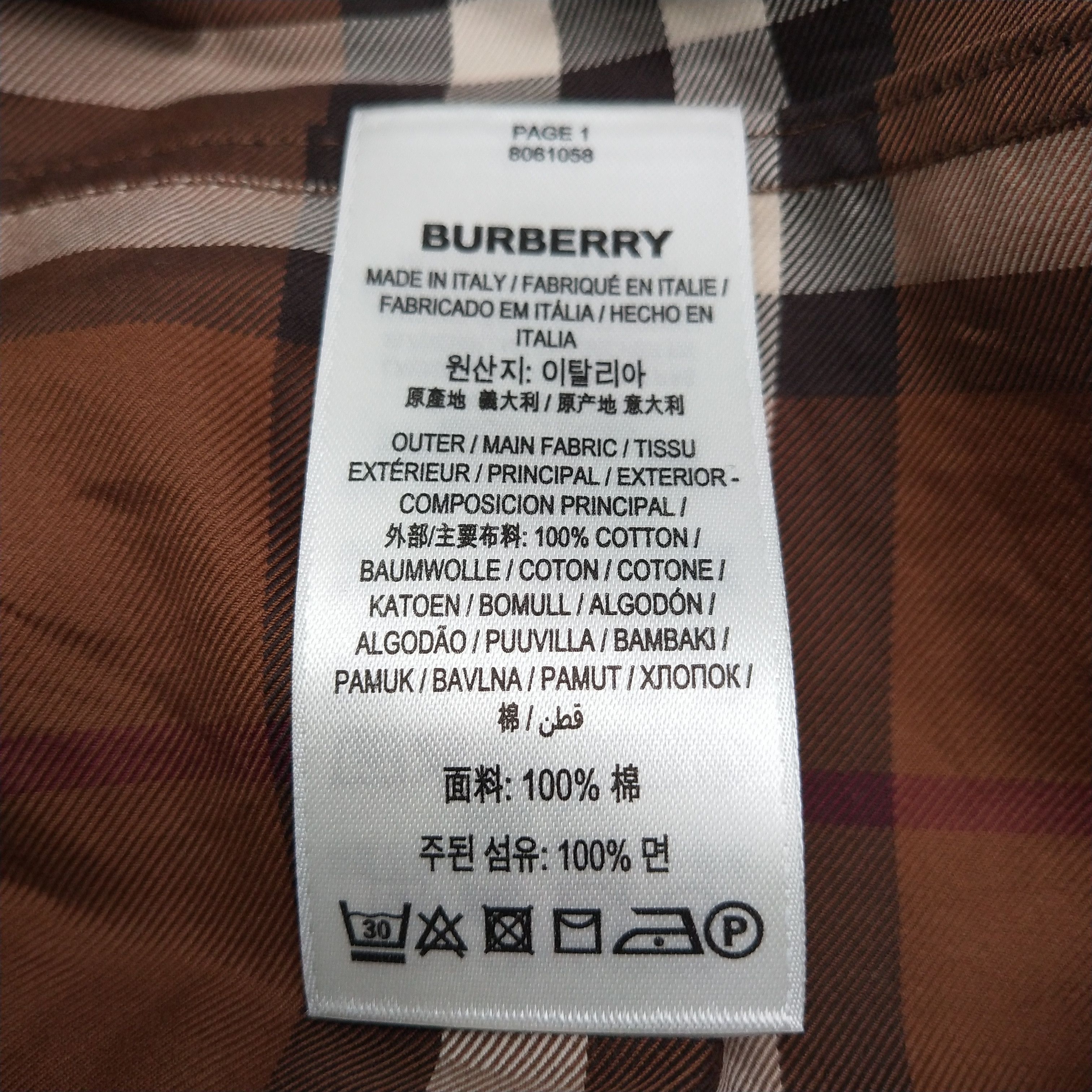 Burberry Burberry Men l Button Ups Size US L / EU 52-54 / 3 - 9 Thumbnail