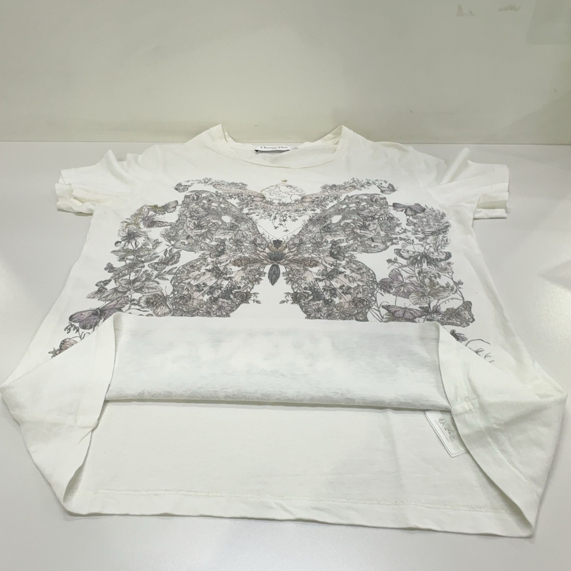Dior Dior Butterfly Graphic T-Shirt L Size L / US 10 / IT 46 - 8 Thumbnail